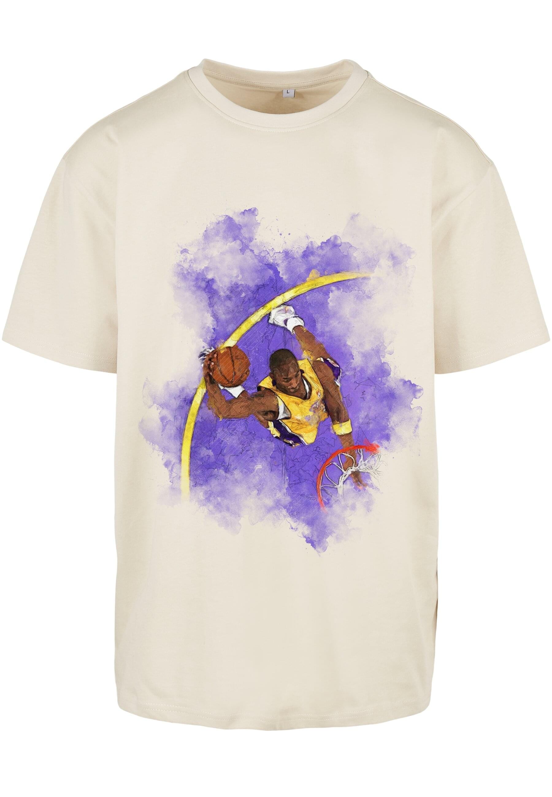MisterTee T-Shirt "MisterTee Unisex Basketball Clouds 2.0 Oversize Tee" 1 S günstig online kaufen