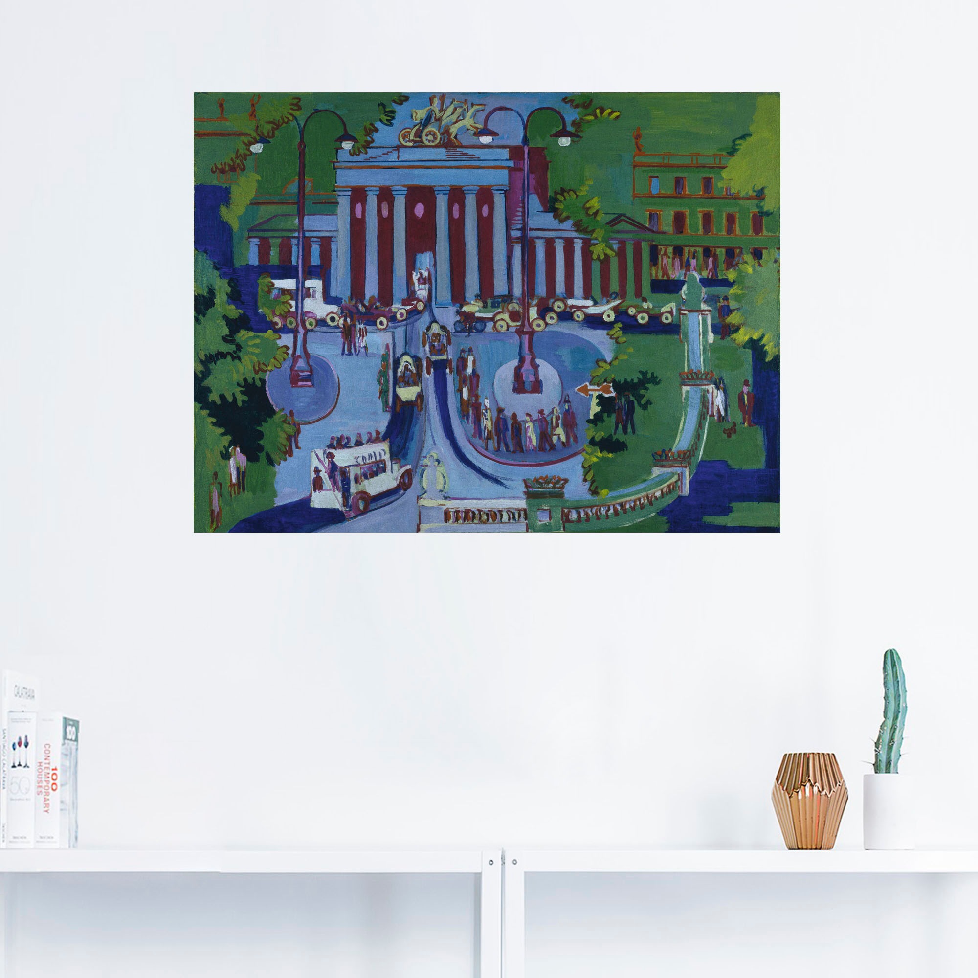 Artland Wandbild »Brandenburger Tor.«, Deutschland, (1 St.), als Leinwandbild, Wandaufkleber oder Poster in versch. Größen