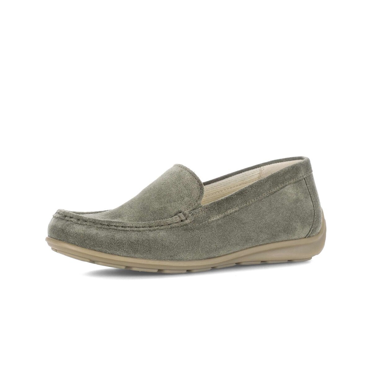 GABOR Damen Mokassin "Mokassin", Gr. 42grün, Schuhe