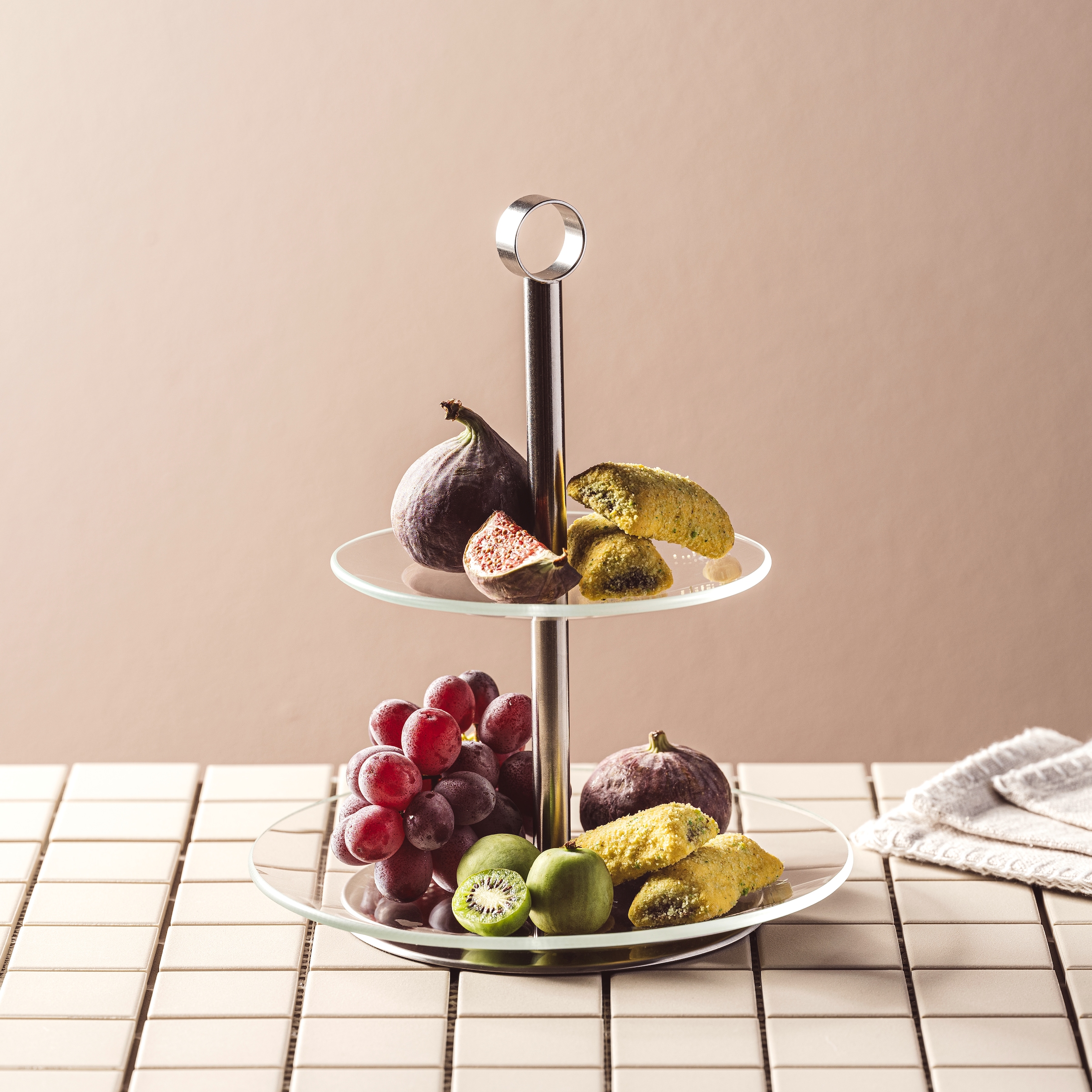 LEONARDO Etagere »CENA, 2 stufig - Höhe 26 cm« Servieretagere mehrstöckig, zum Servieren und Präsentieren