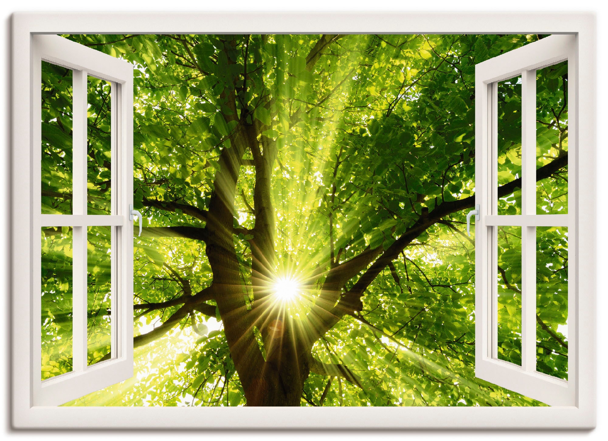 Artland Paveikslas ant drobės »Fensterblick So...