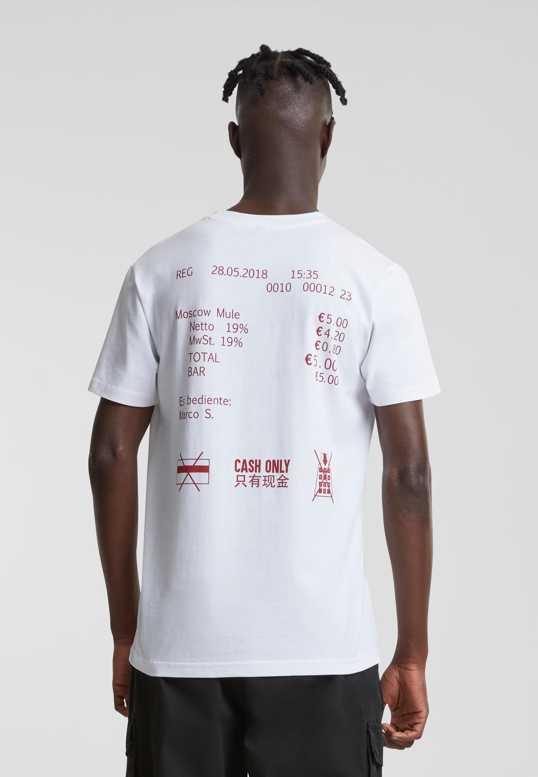MisterTee Kurzarmshirt »MisterTee Herren Cash Only Tee«, (1 tlg.)
