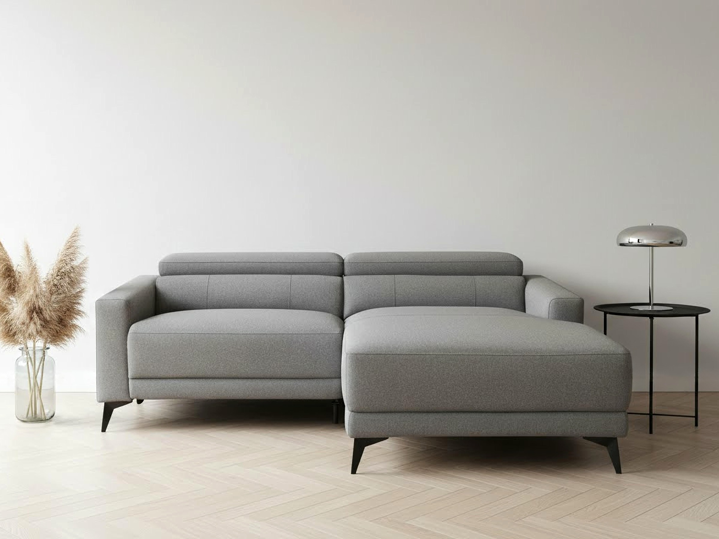 OTTO home Ecksofa "LEWII, L-Form, 213 cm - elektr. Relaxfunktion" mit USB A günstig online kaufen