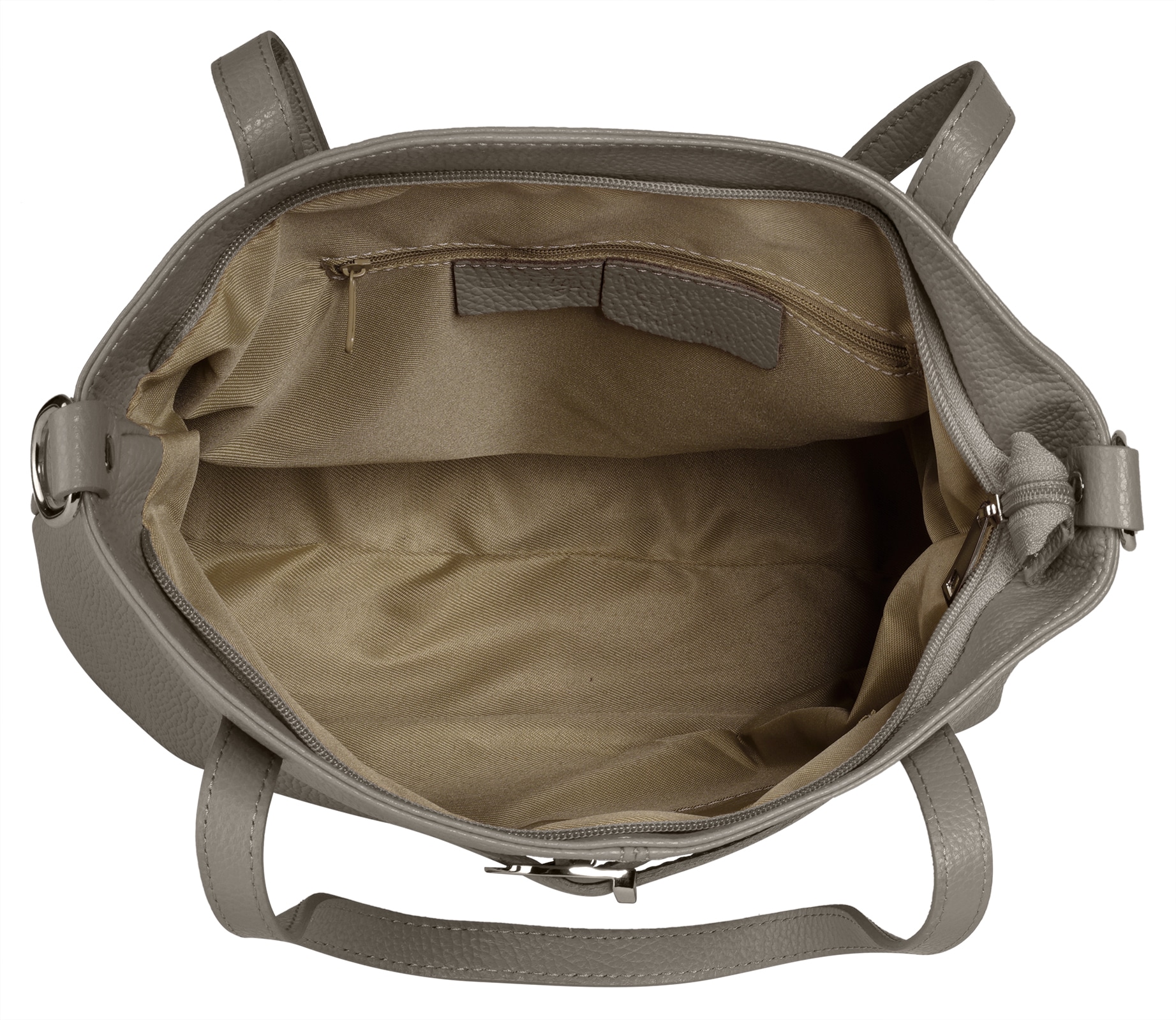 Cluty Shopper, echt Leder, Made in Italy
