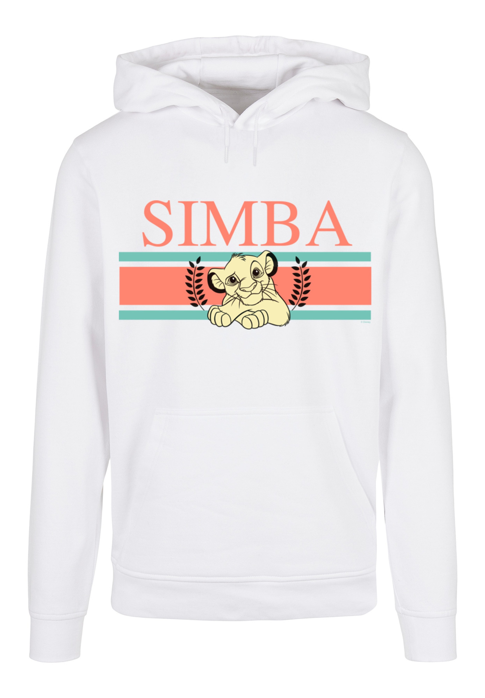 F4NT4STIC Kapuzenpullover »Disney König der Löwen Simba Stripes«, Print