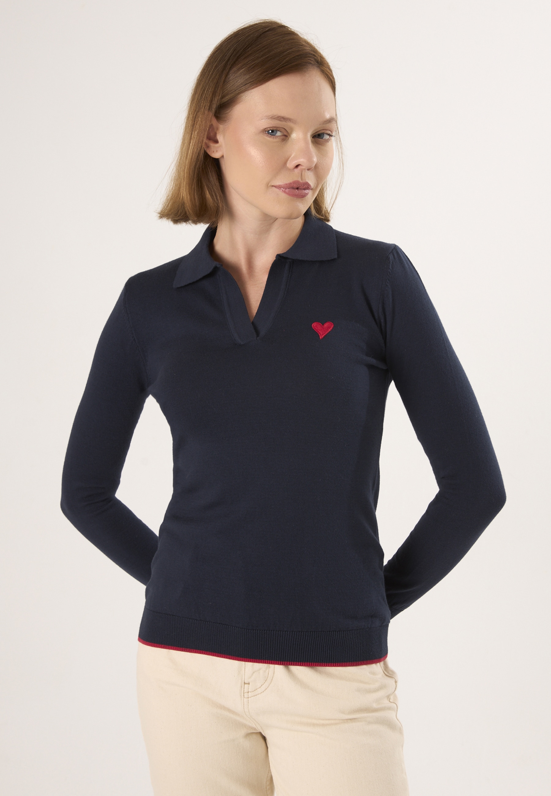 Felix Hardy "Strickpullover mit Rollkragen"