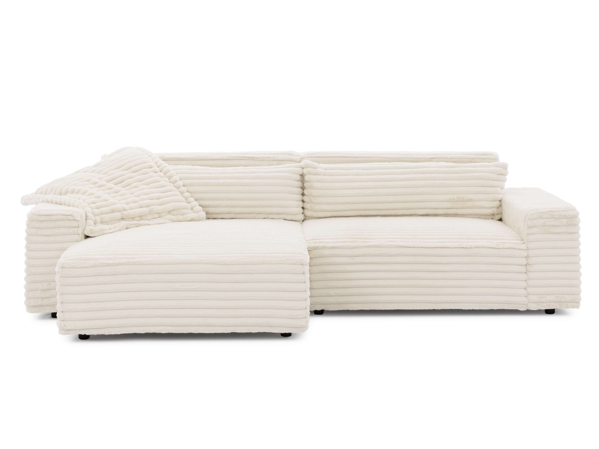 OTTO home Ecksofa "KINLEE Design-Sofa mit Recamiere rechts/links, Maße B/T/ günstig online kaufen