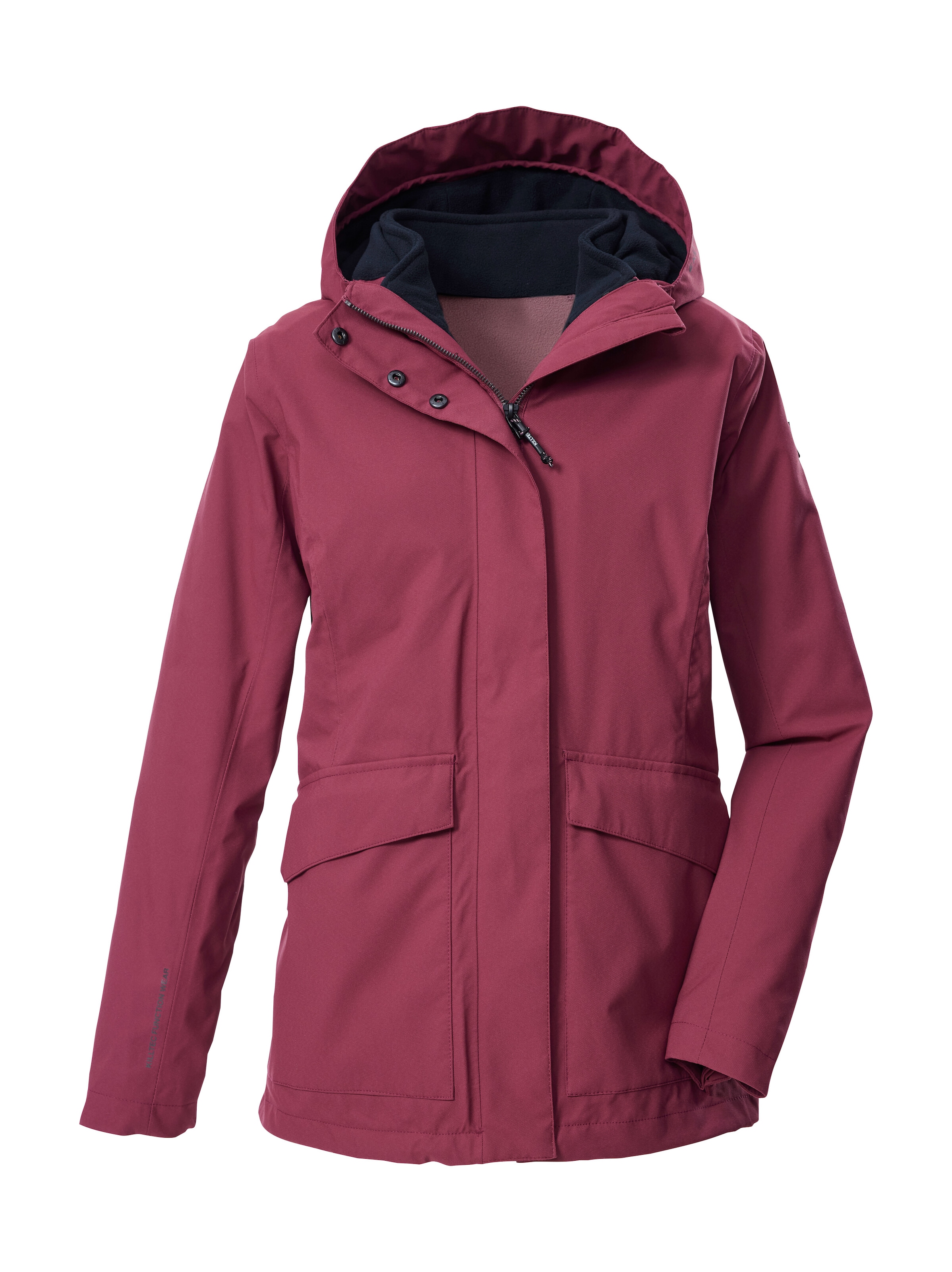 Killtec 3-in-1-Funktionsjacke »KOW 189 WMN JCKT« 3 in 1 Damenjacke: wasserdicht, atmungsaktiv, Fleece einzippen