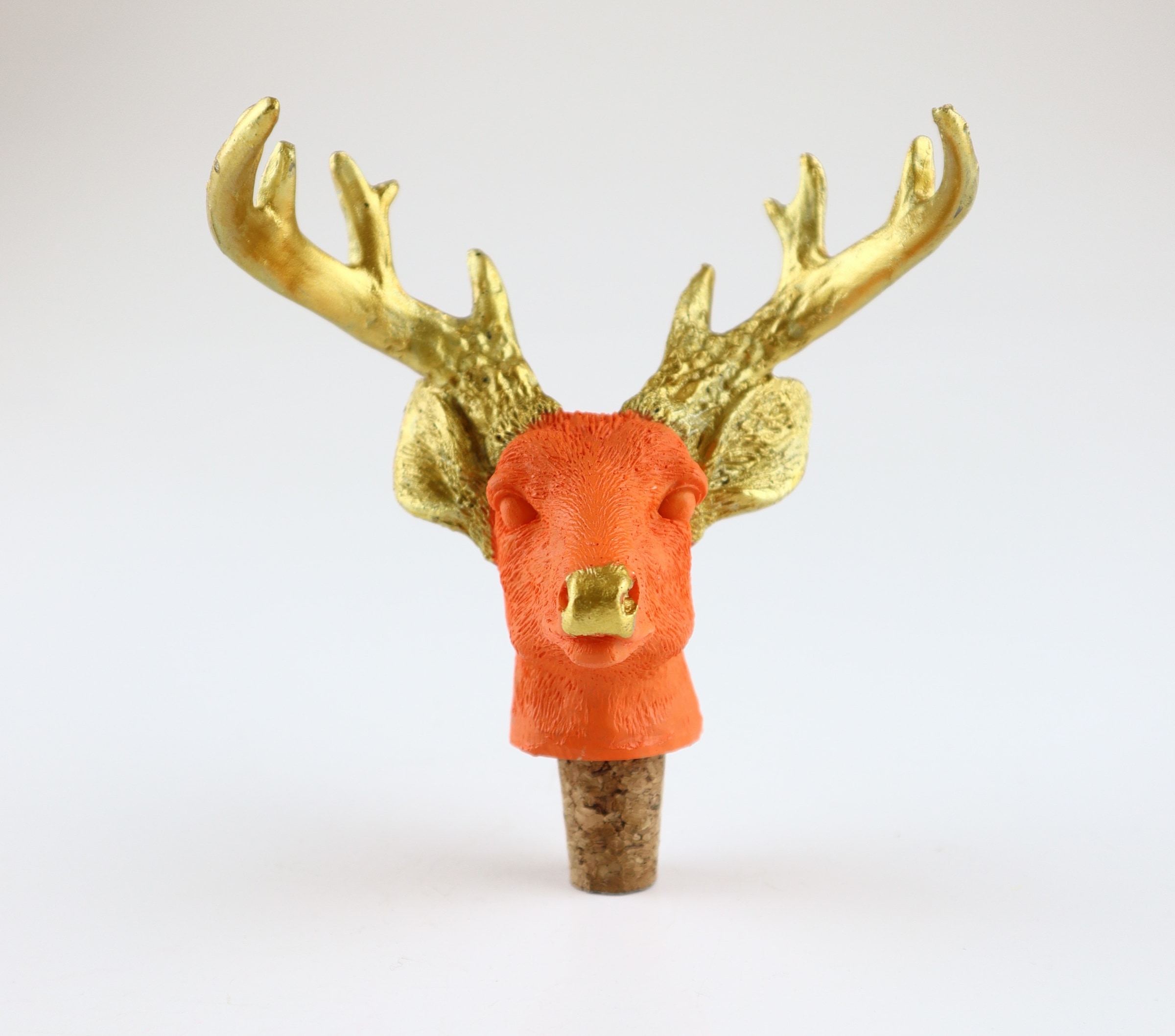 AM Design Flaschenverschluss "Hirsch" 2er Set