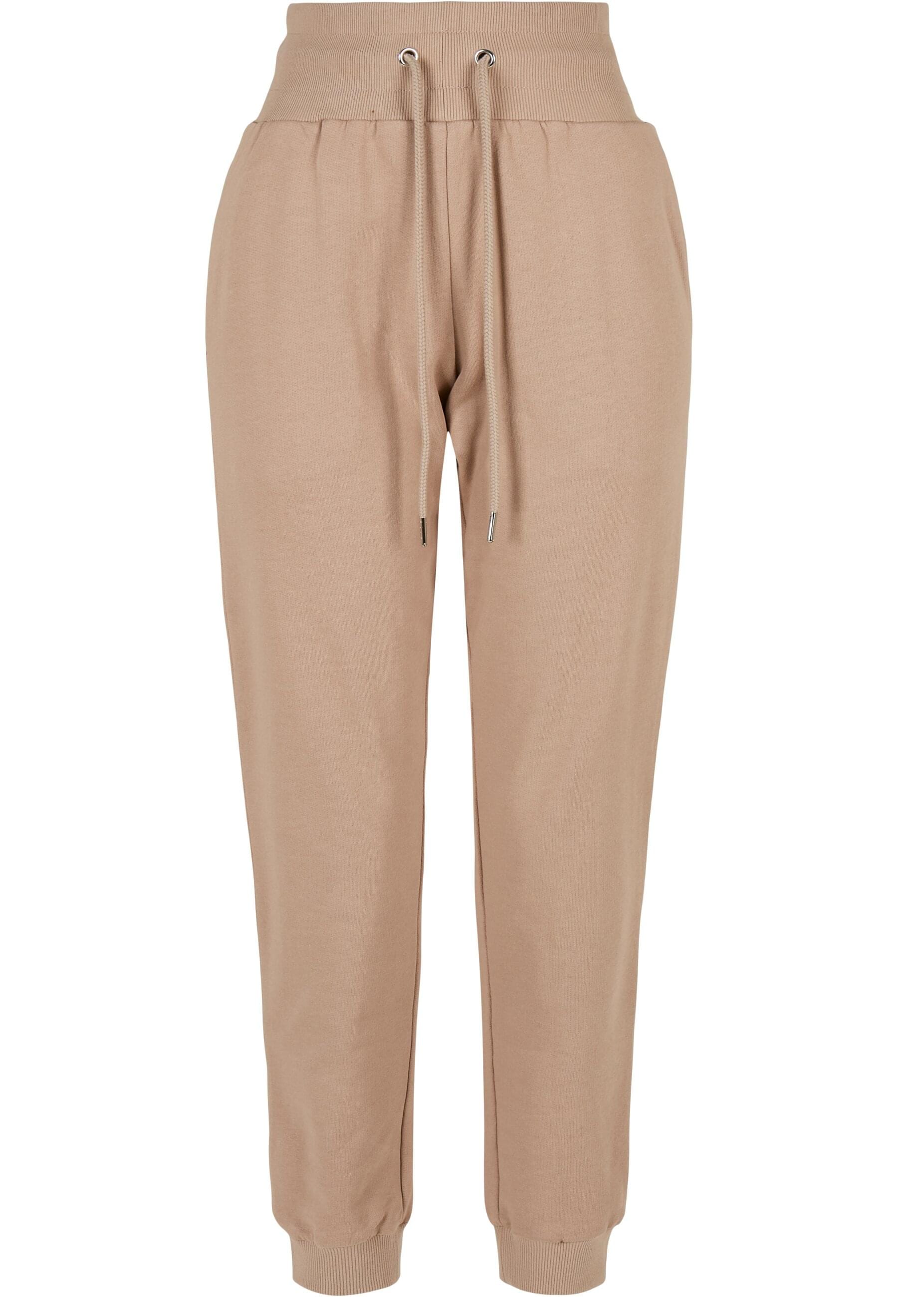 URBAN CLASSICS Jogginghose "Urban Classics Damen Ladies Organic High Waist Sweat Pants", (1 tlg.)