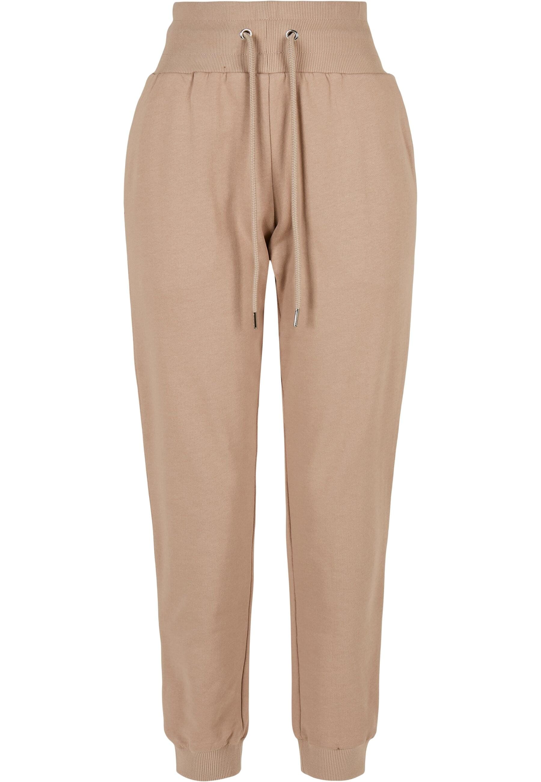 URBAN CLASSICS Jogginghose "Urban Classics Damen Ladies Organic High Waist günstig online kaufen