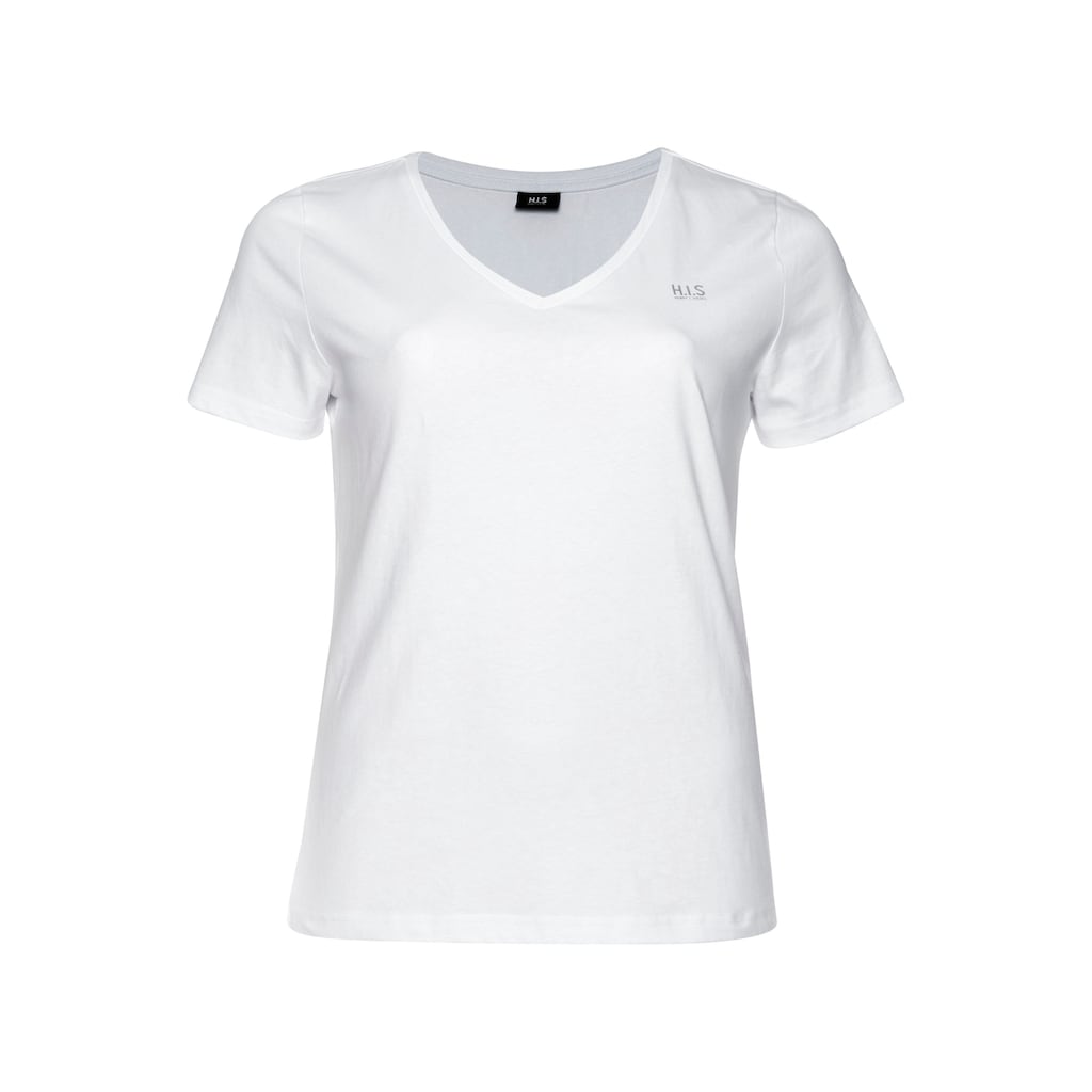 H.I.S T-Shirt »Essential-Basics«, (Spar-Set, 3er-Pack), Große Größen