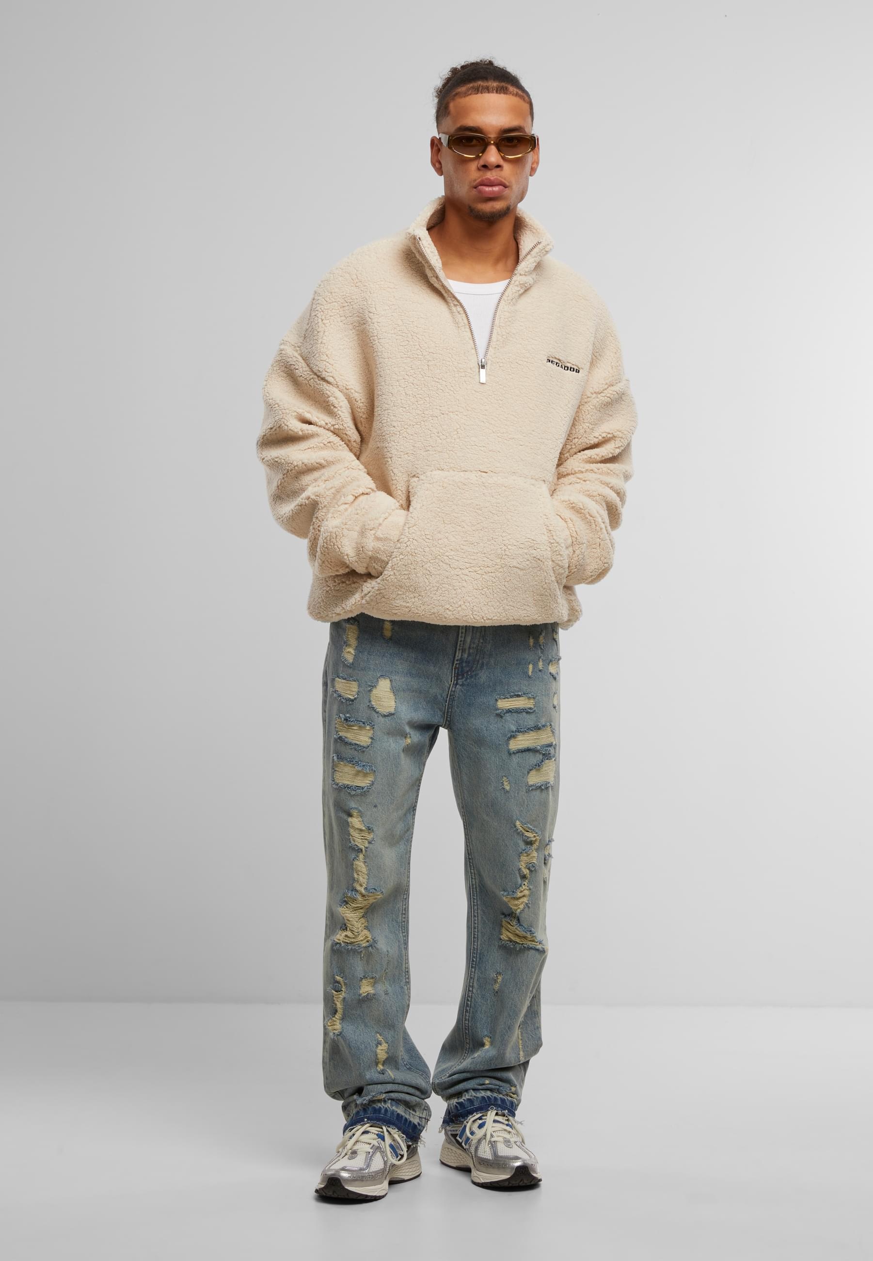 2Y Studios Bequeme Jeans »2Y Studios 2Y Firio Destroyed Straight Jeans«