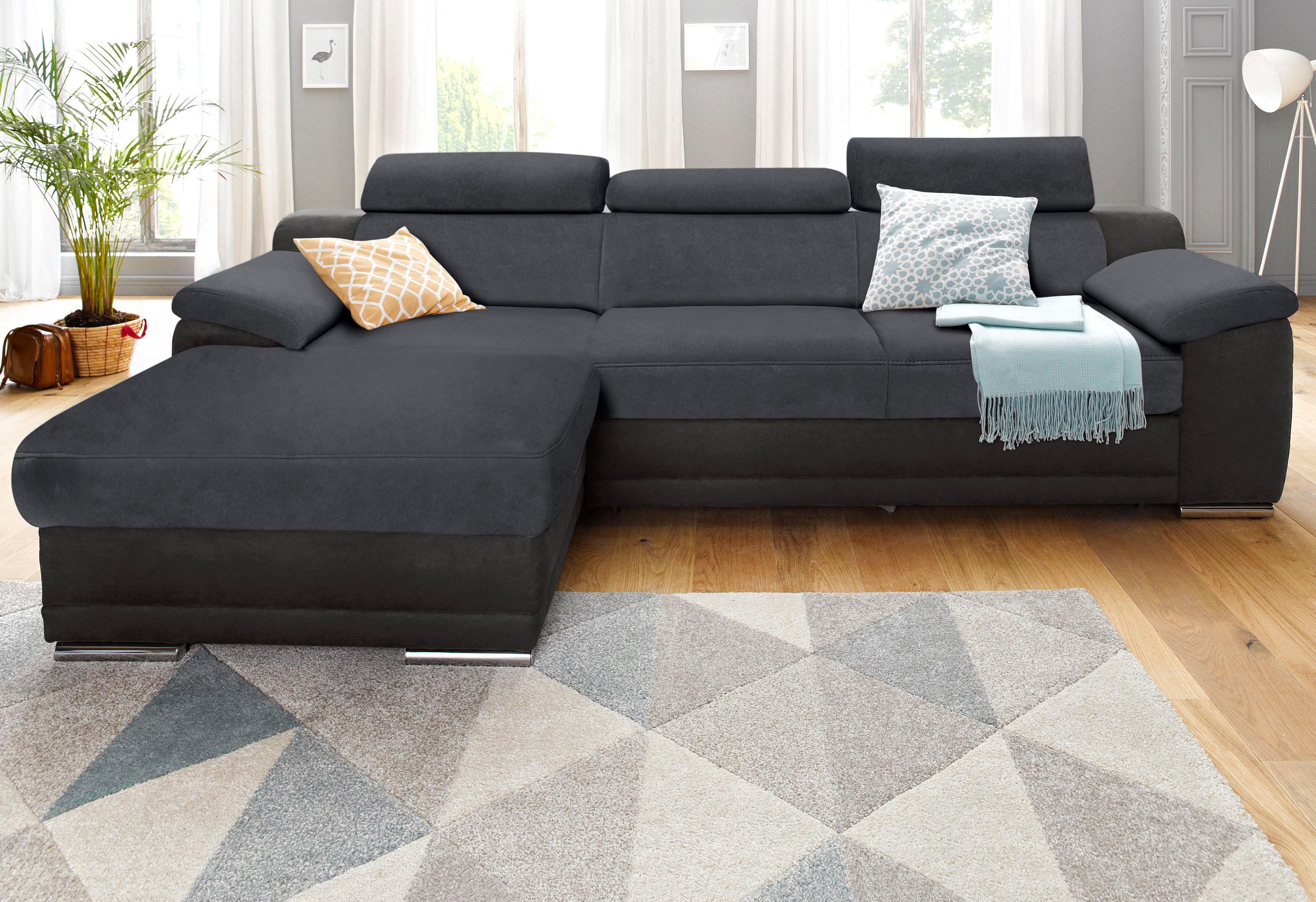 sit&more Ecksofa "Xenia L-Form" wahlweise mit Schlaffunktion