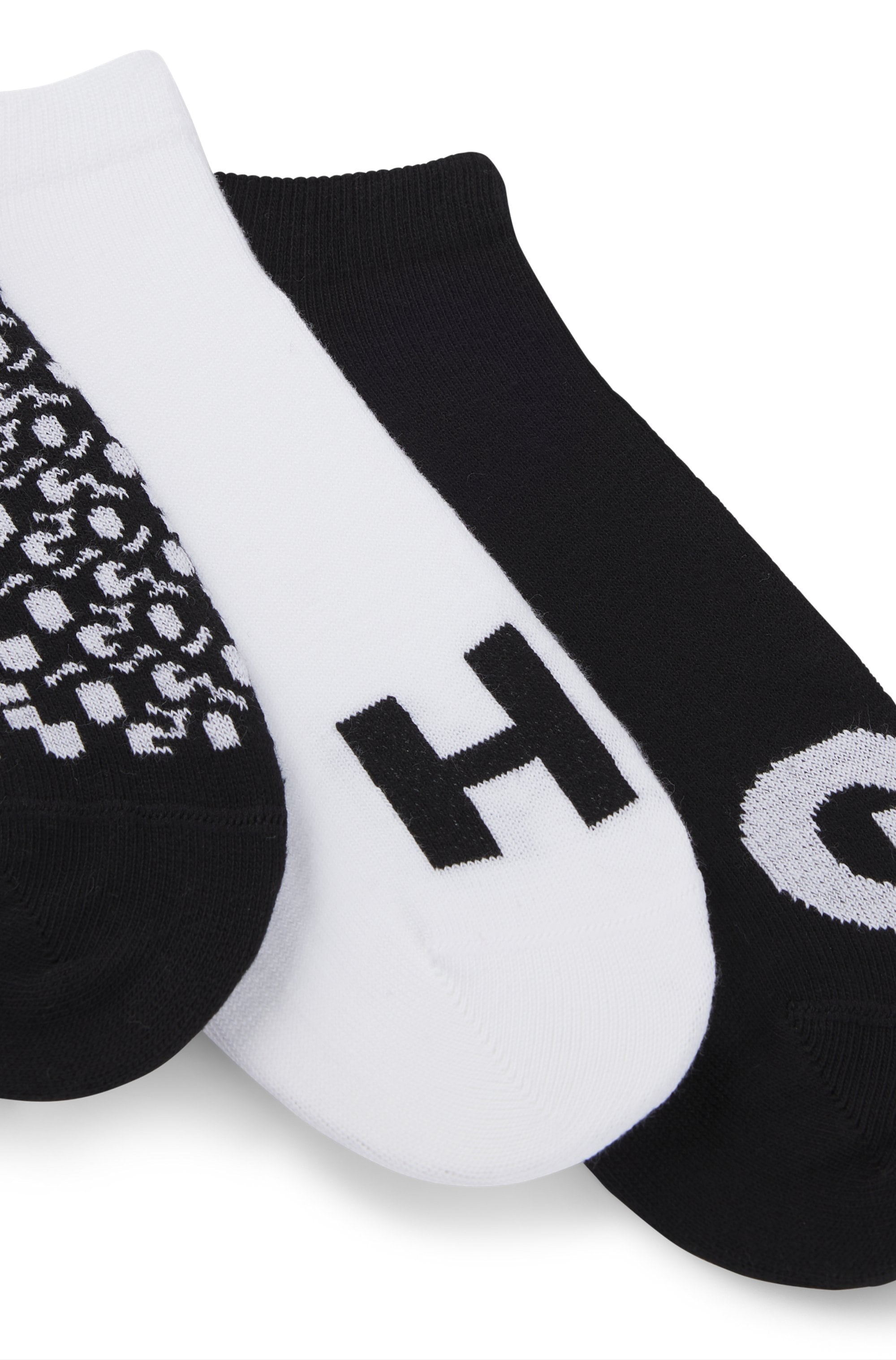 HUGO Underwear Freizeitsocken »3P AS UNI LOGO CC W« Packung, 3er Pack,  mit Label