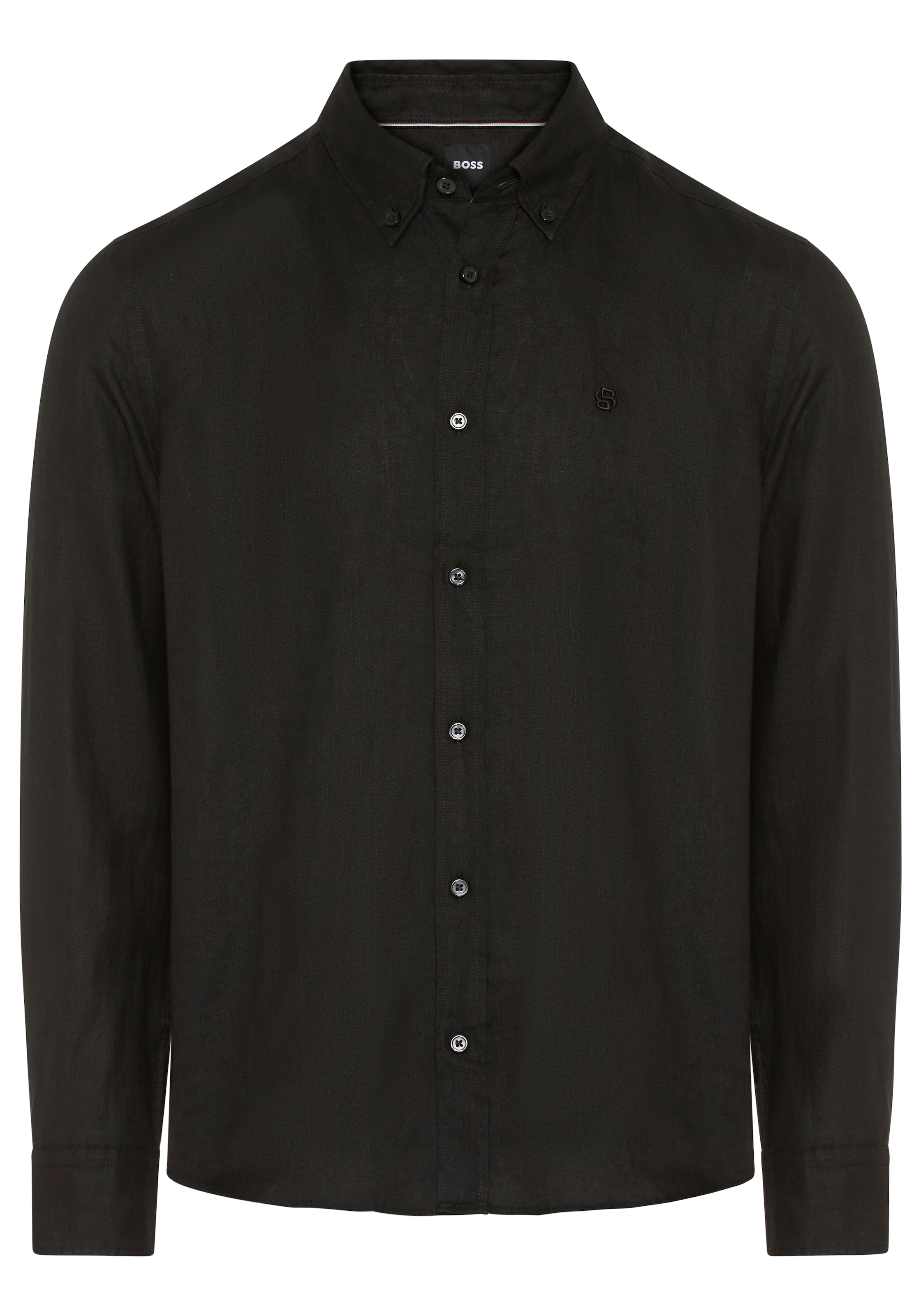 BOSS Leinenhemd "LIAM" 100% Seide Premium mit Button-Down-Kragen, regular f günstig online kaufen