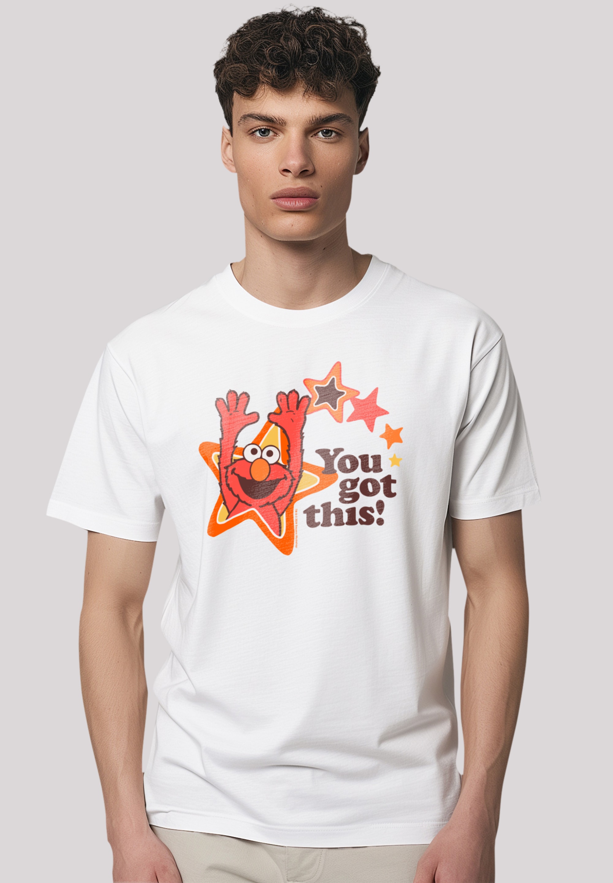 T-Shirt »Sesamstraße Elmo You got This«, Premium Qualität