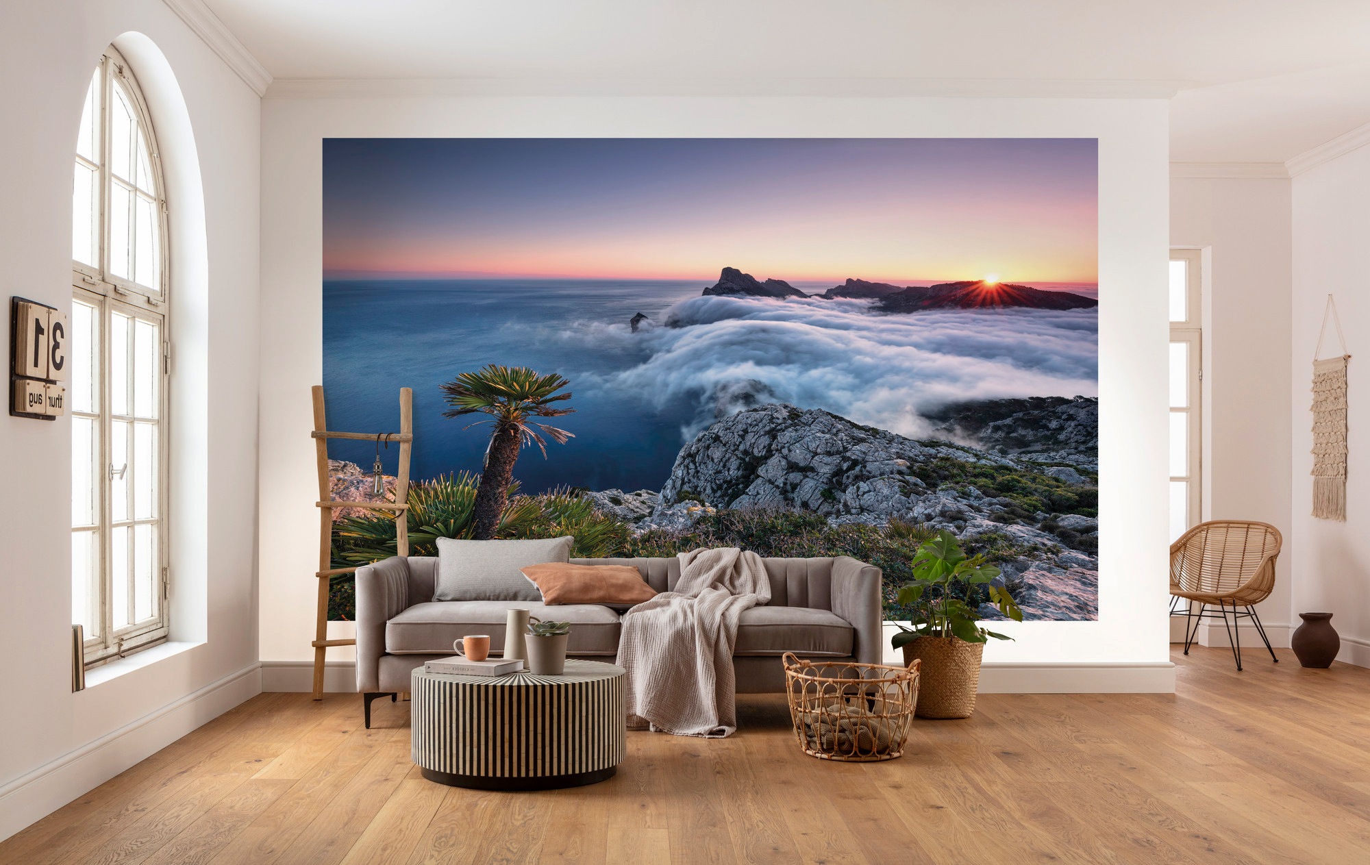 Komar Vliestapete »Island Paradise«, Höhe), x per cm 450x280 BAUR Wohnzimmer, Rechnung (Breite Schlafzimmer 