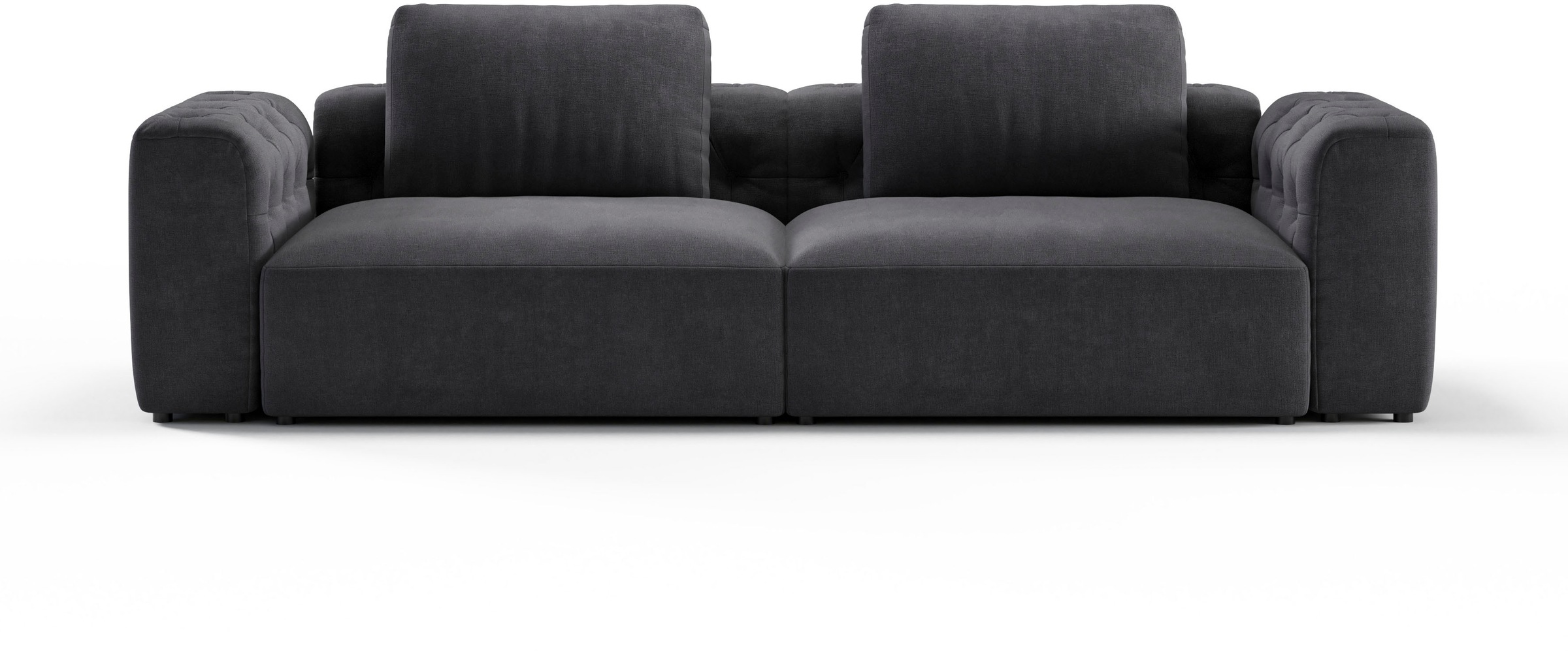 Home affaire 2,5-Sitzer "Cushid" Modulsofa, bestehend aus 2 Teilen, Breite günstig online kaufen