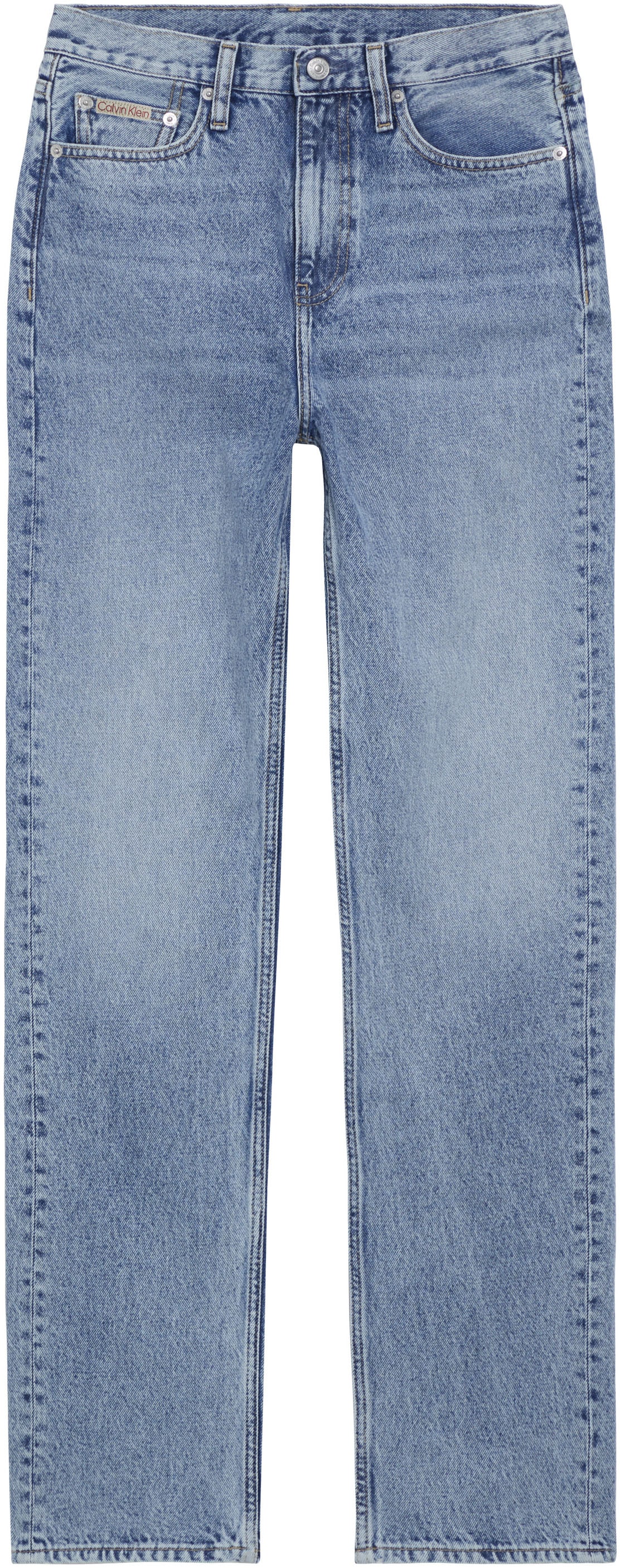 Calvin Klein Jeans Straight-Jeans »HIGH RISE STRAIGHT«, im 5-Pocket-Style