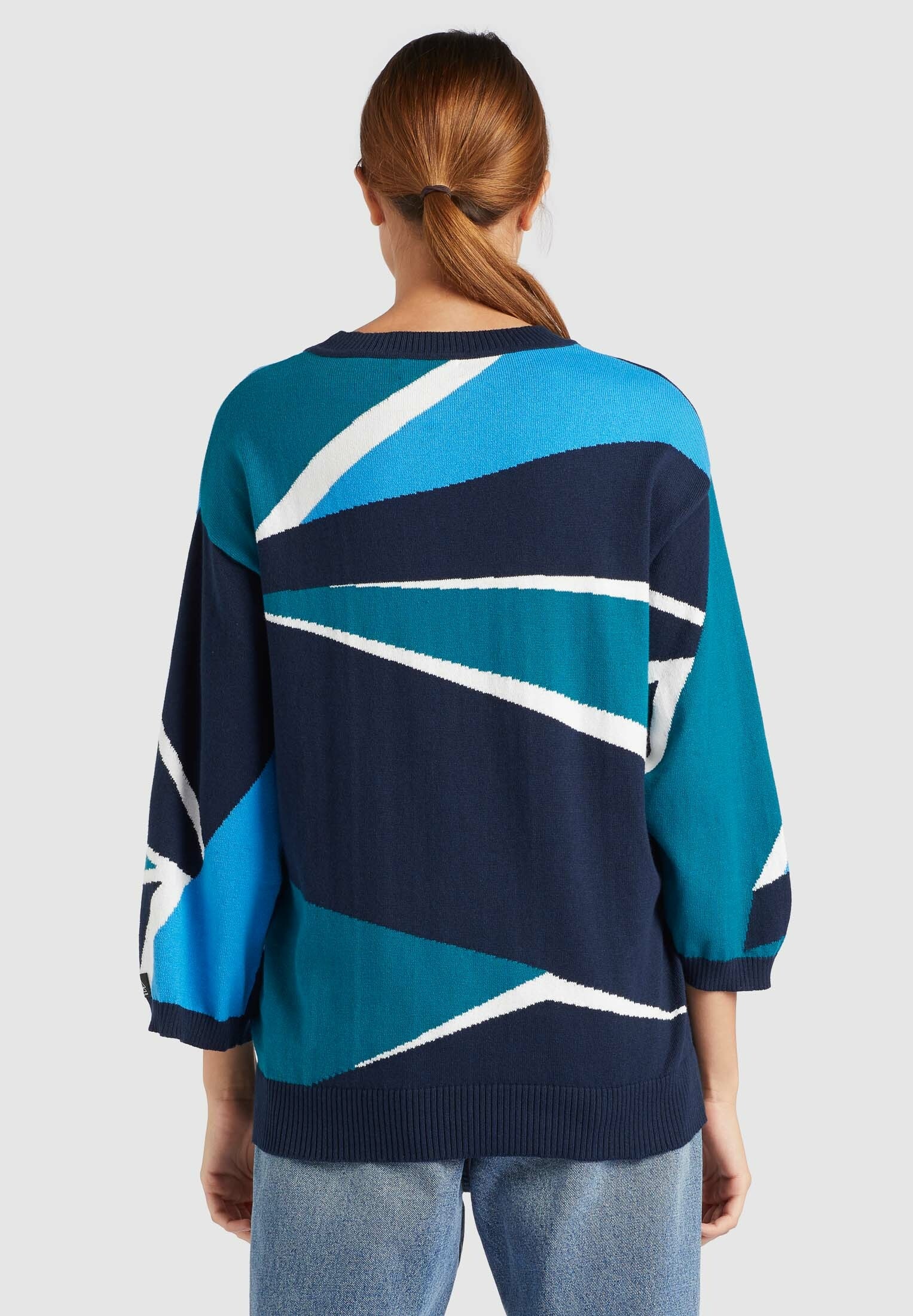 khujo Strickpullover »khujo Pullover MUNIRA«, im Loose Fit mit 7/8-Ärmeln