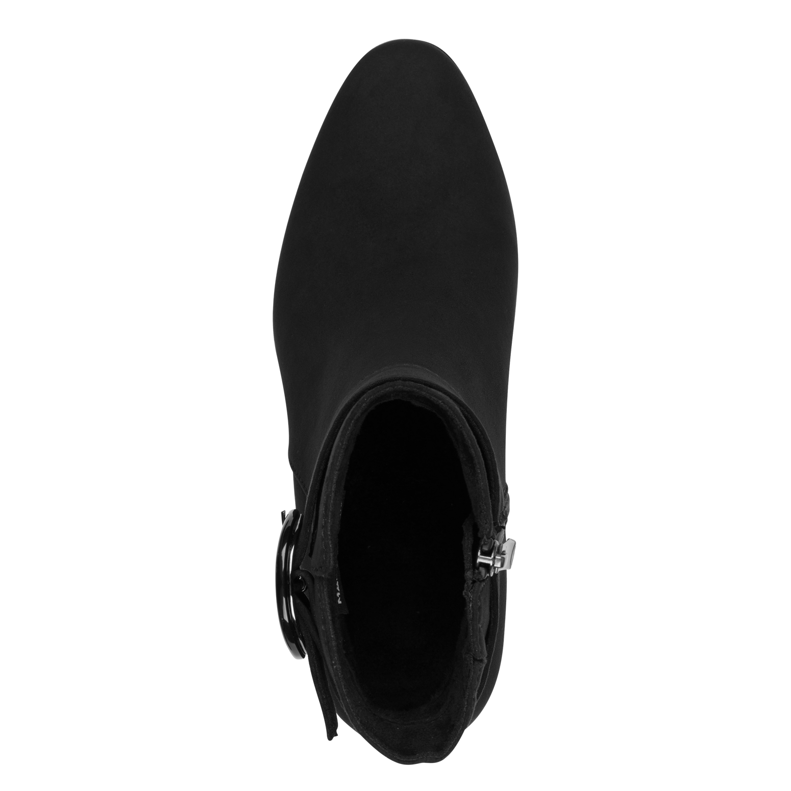 MARCO TOZZI Stiefelette, Blockabsatz, Abendschuh, Festtagsschuh mit Zierschnalle
