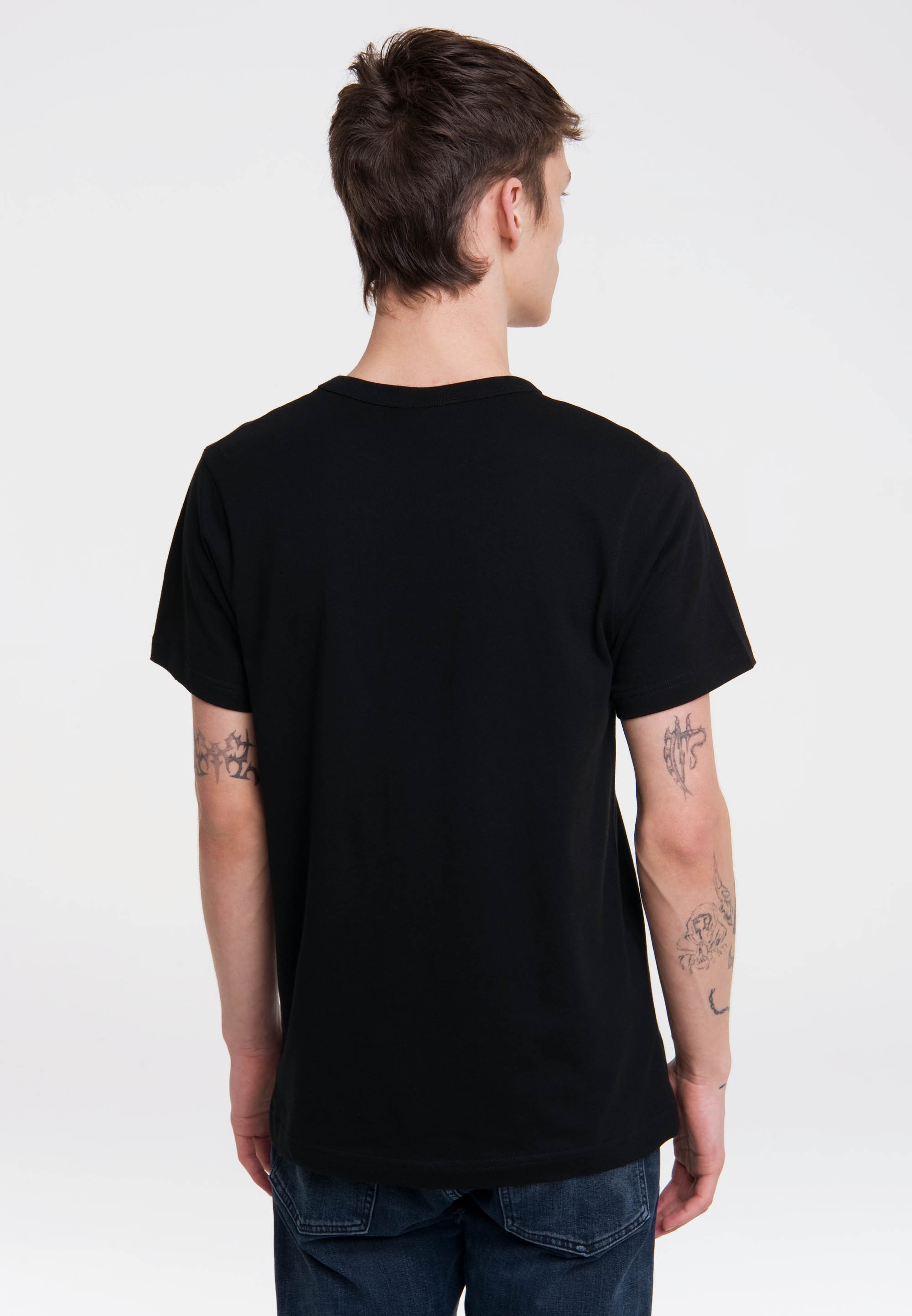 Logoshirt Marvel Comic Colour Logo T-Shirt Black M 3