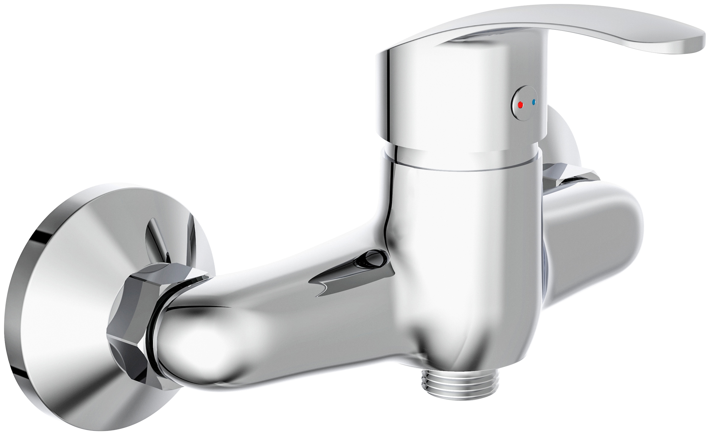 Schütte "Sirani" Mischbatterie Dusche, Wasserhahn Bad in Chrom