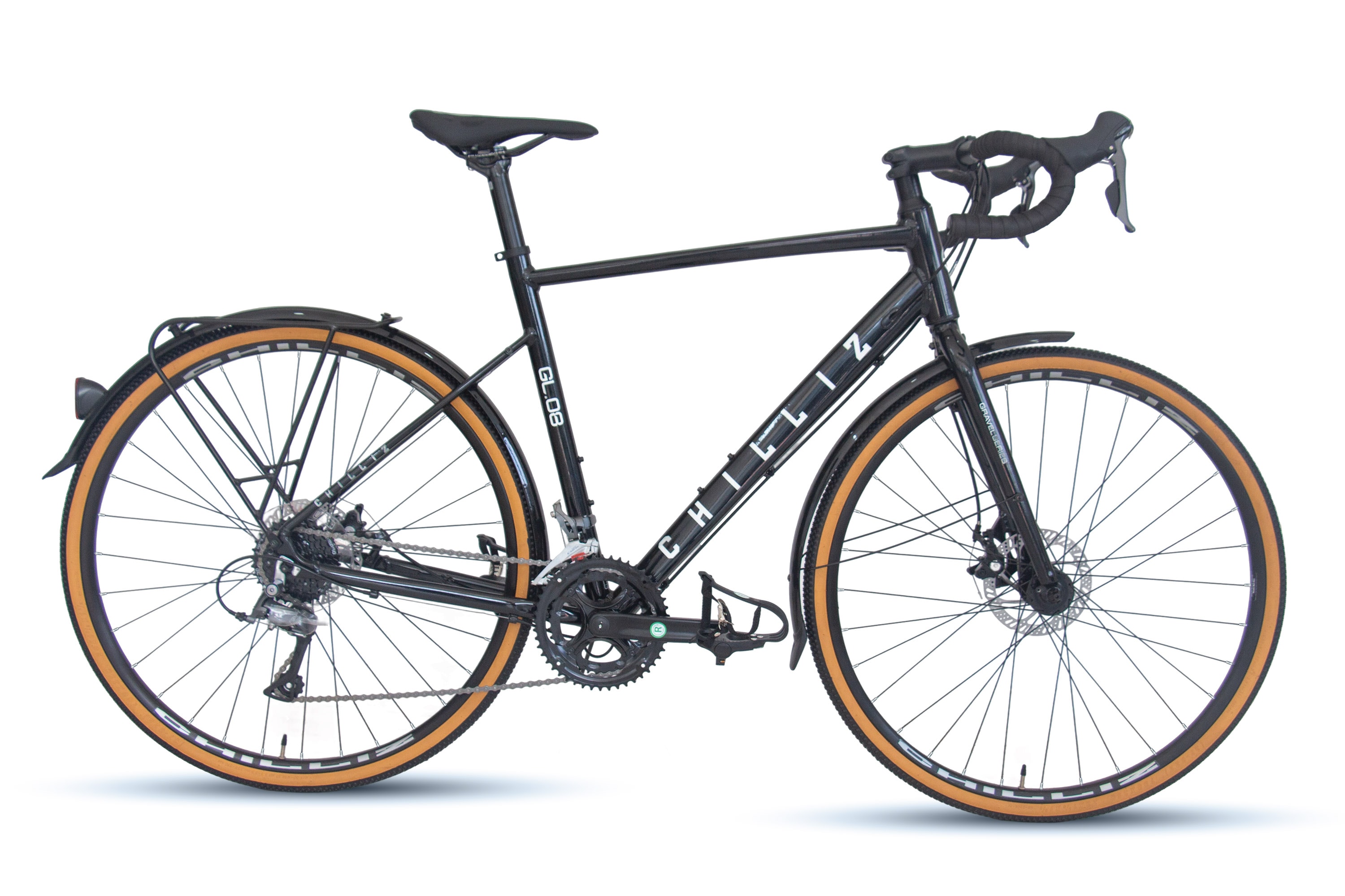 CHILLIZ Gravelbike "GL.08" 16 Gang Shimano Claris RD2400 Schaltwerk Kettenschaltung