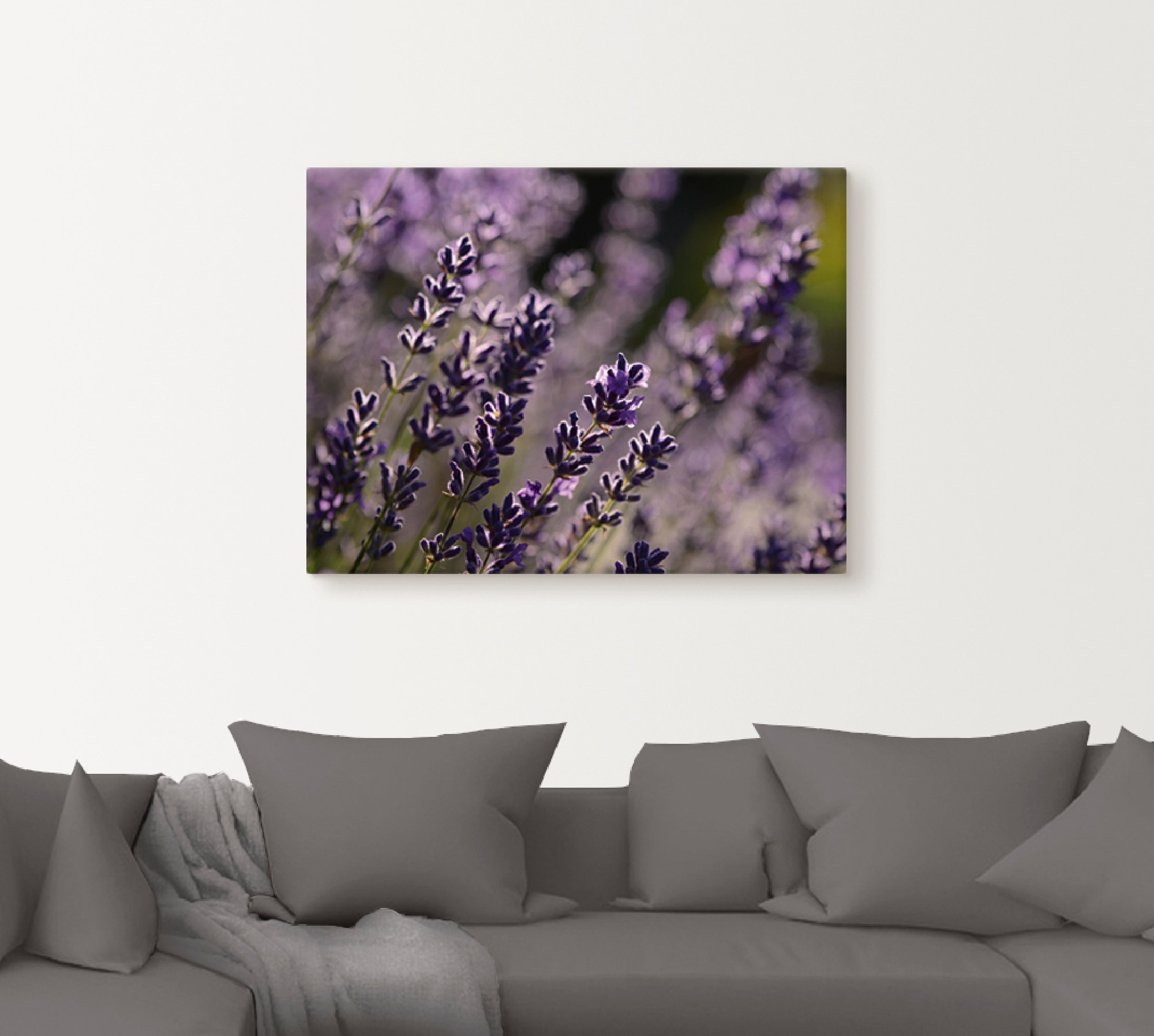 Artland Wandbild »Lavendel«, Blumen, (1 St.), als Leinwandbild in verschied. Größen
