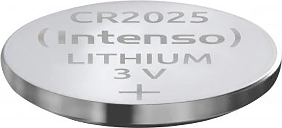 Intenso Knopfzelle »Lithium-Knopfzellen-Set CR2025, 60er-Set«, (6 St.)