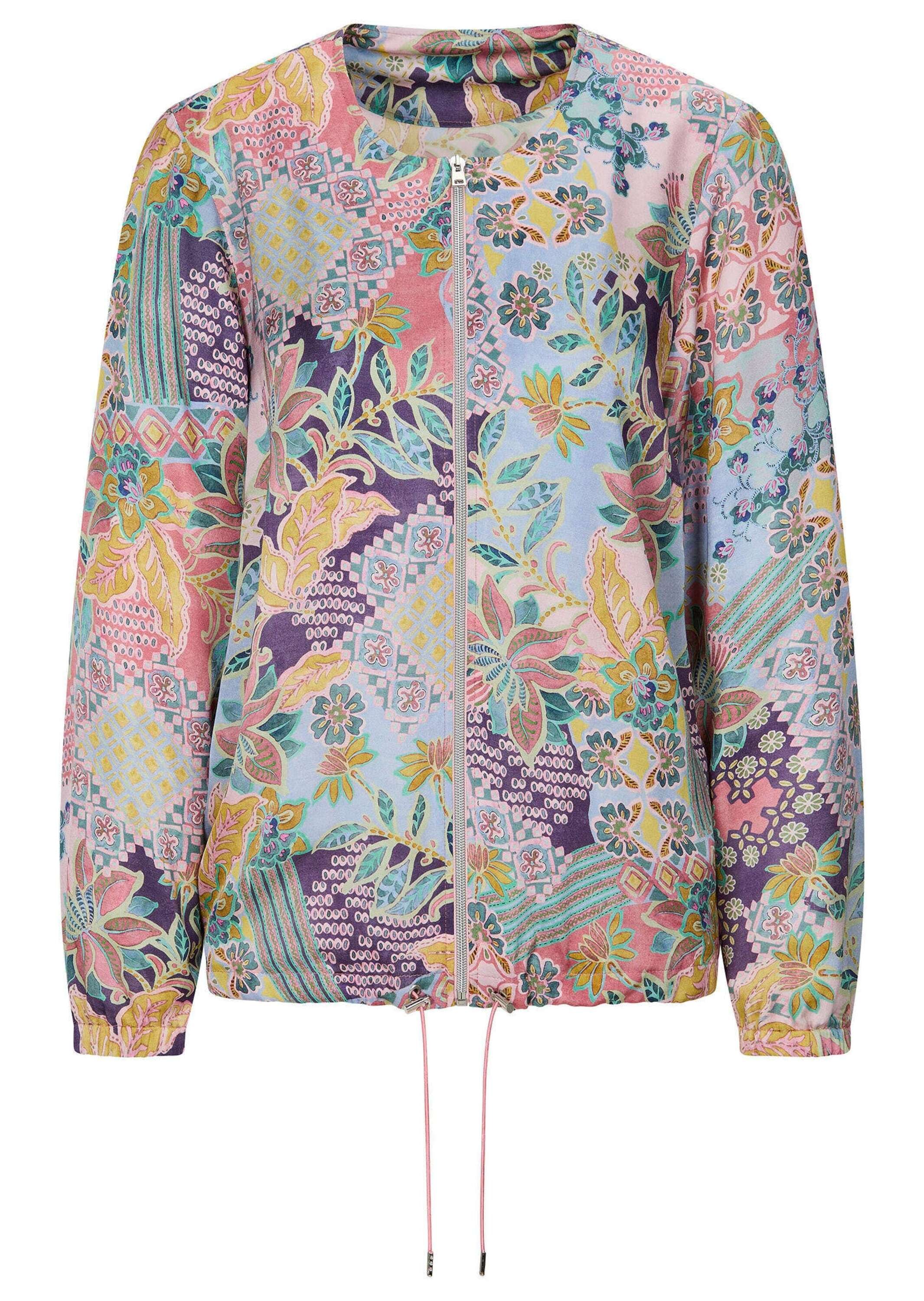 GOLDNER Kurzjacke "Leichter Blouson aus Viskose-Satin" günstig online kaufen