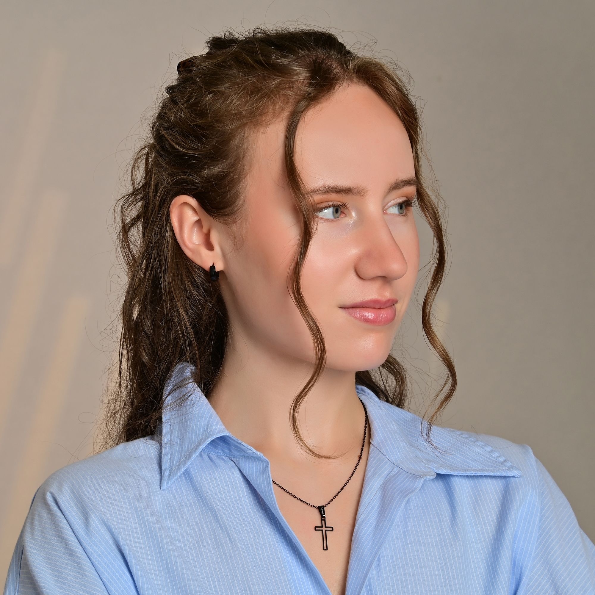 Adelia´s Klappcreolen »Damen Ohrringe – Klappcreole aus Edelstahl« Perfekt als Geschenk für besondere Menschen