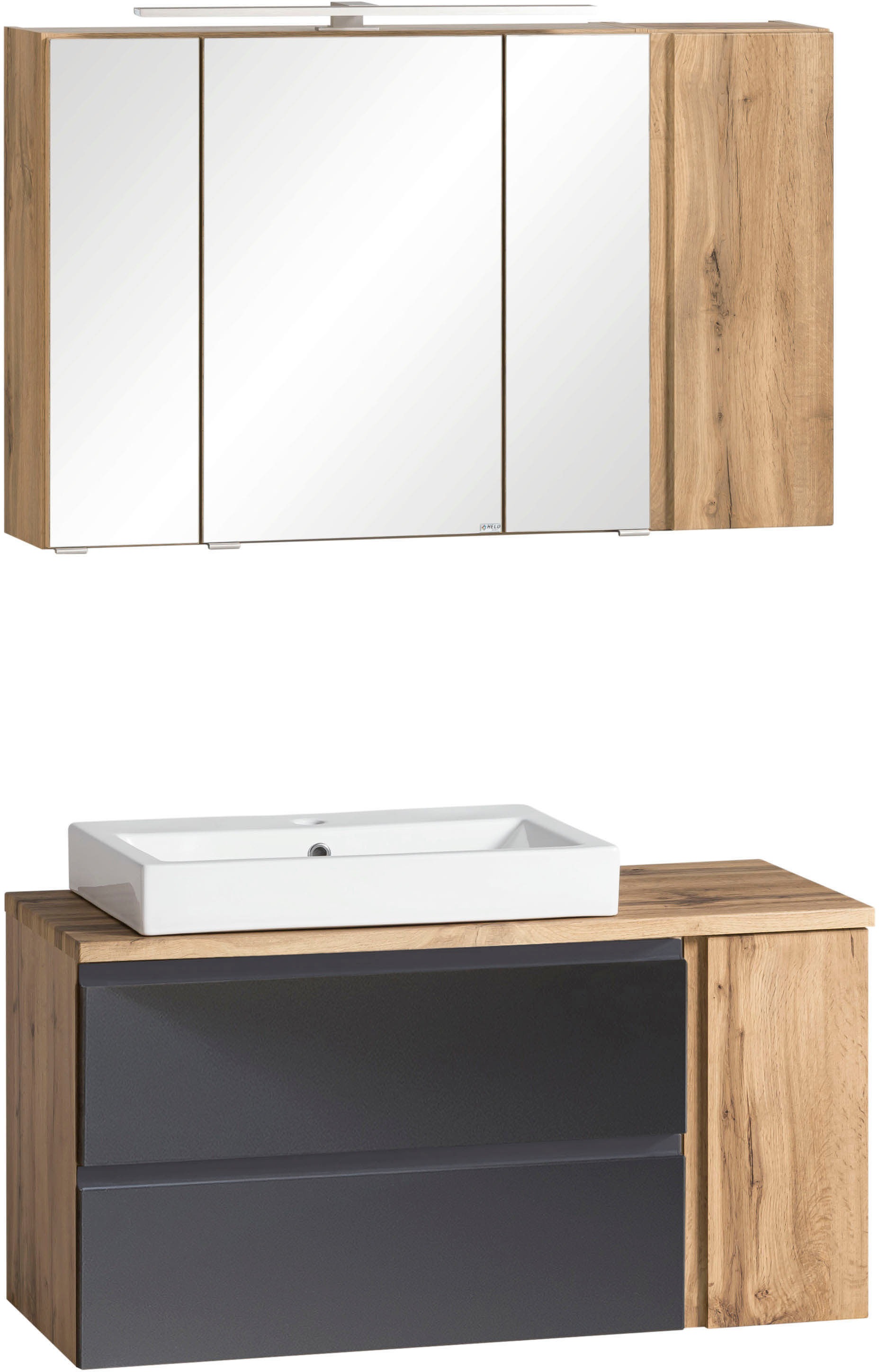 welltime Badmöbel-Set "Sölden" 2 Stk. tlg. günstig online kaufen
