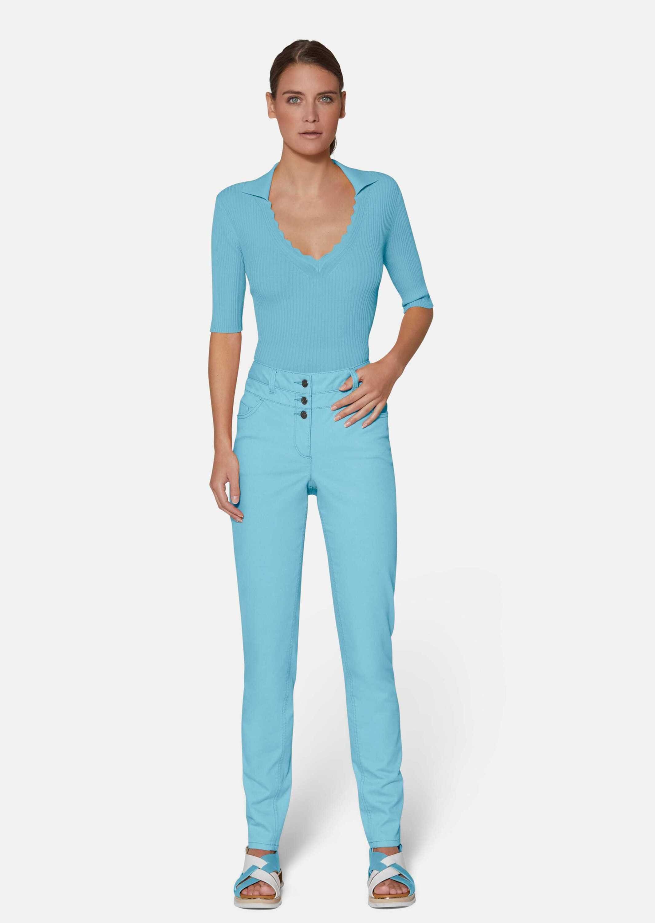 MADELEINE Regular-fit-Jeans »Jeans Highwaist-Jeans aus Power-Stretch«