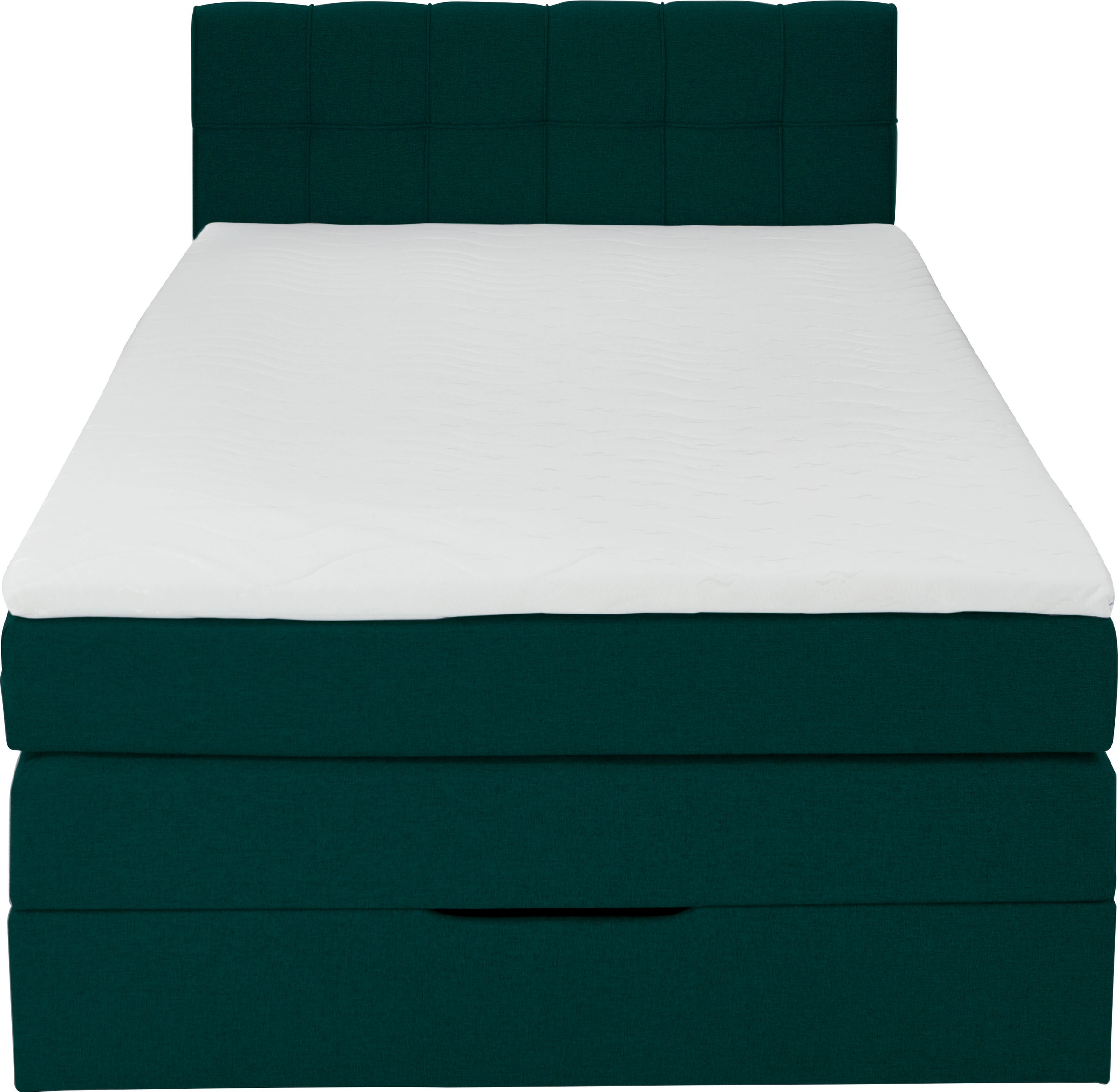INOSIGN Boxspringbett »Fornoli«, inkl. Topper und Bettkasten, H3 in zwei Matratzenarten