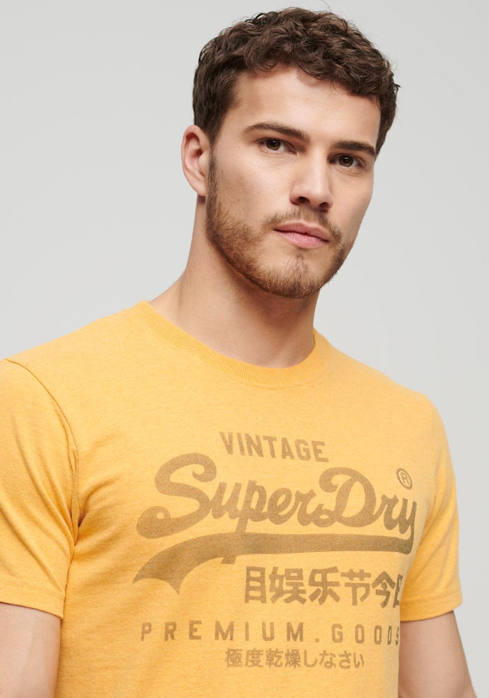 Superdry T-Shirt "Basic Shirt CLASSIC VL HERITAGE T SHIRT mit Logodruck", a günstig online kaufen