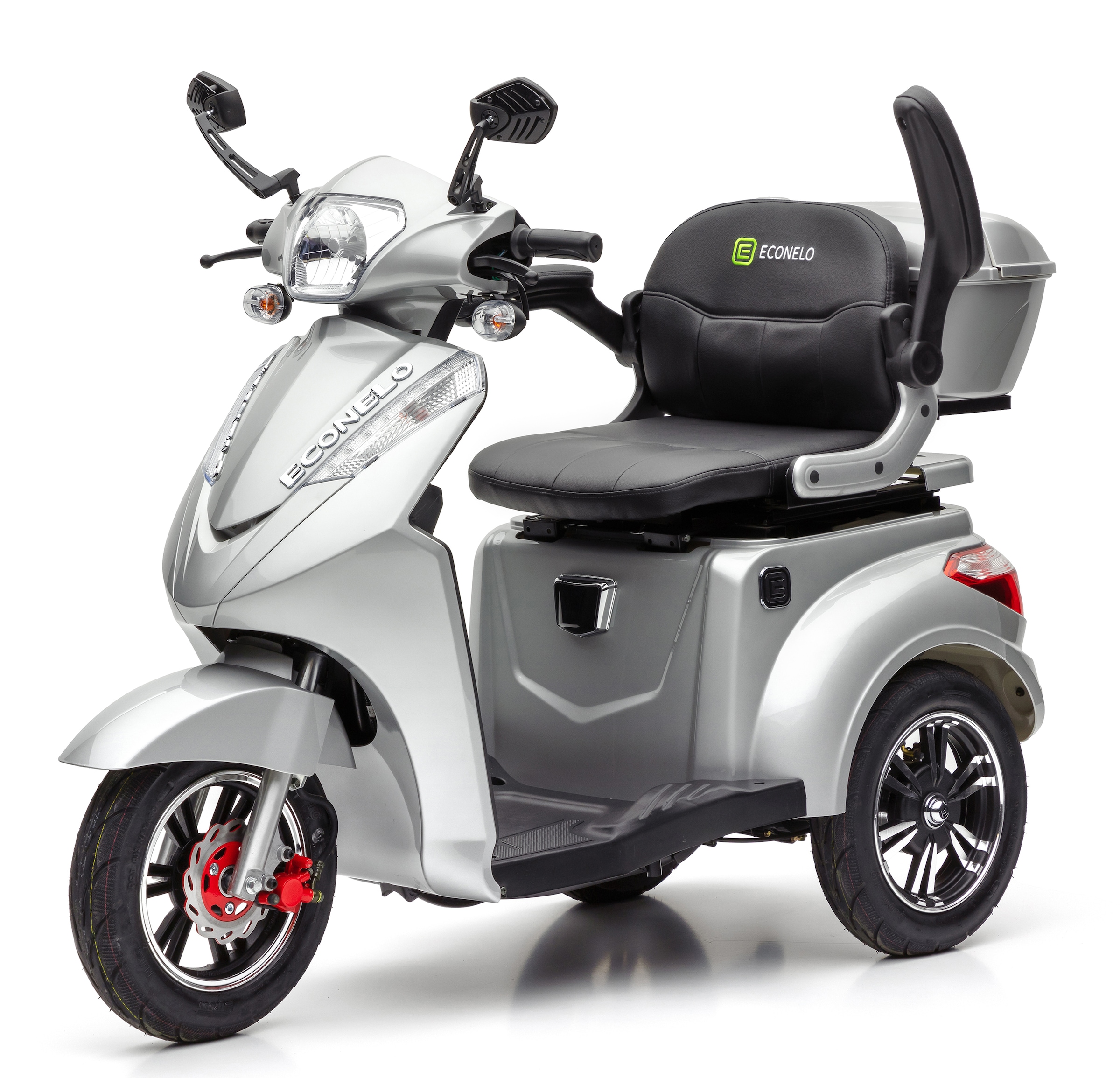 ECONELO Elektromobil »Seniorenmobil S1000«, 1000 W, 25 km/h, (mit Topcase)