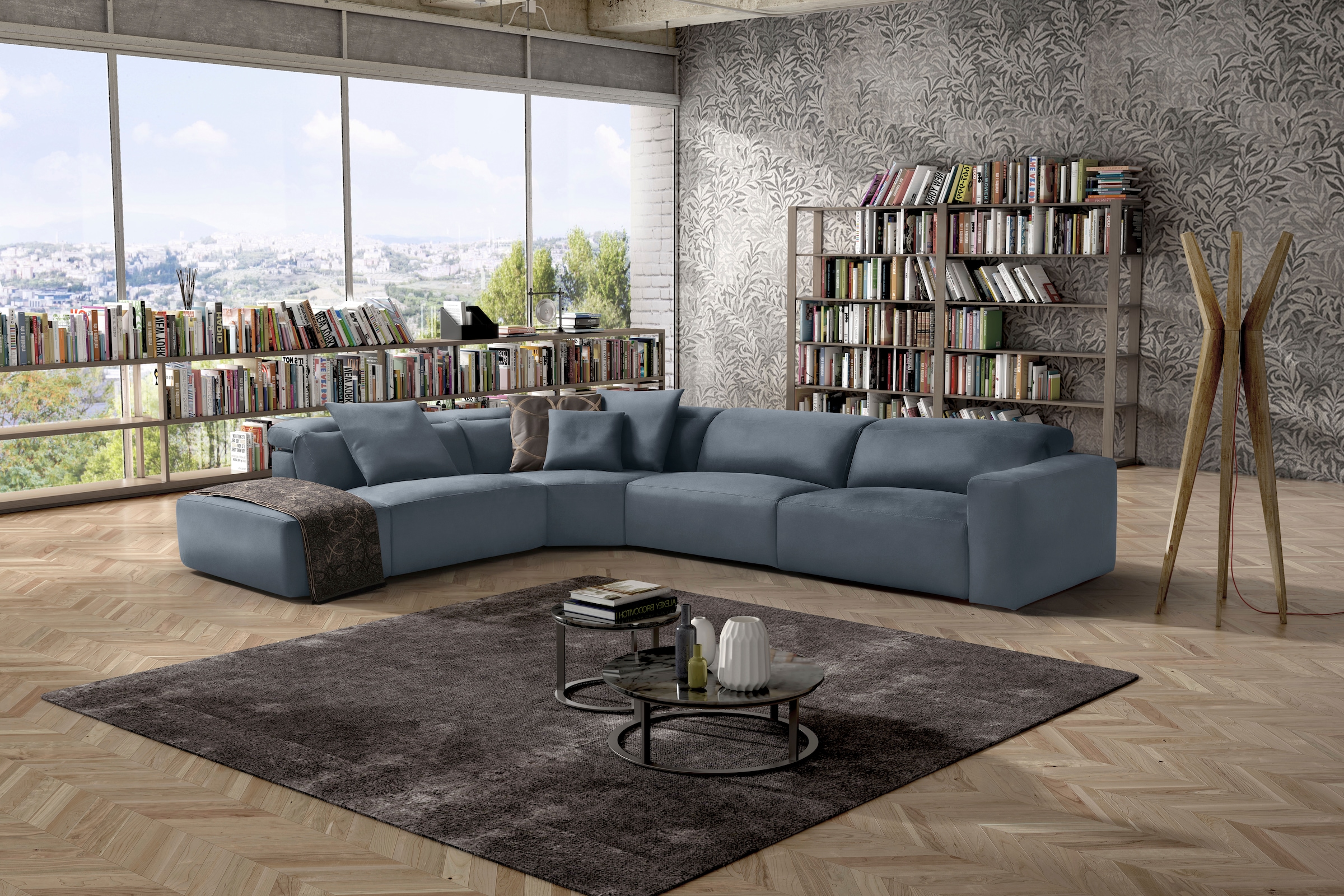 Egoitaliano Ecksofa "Beverly, extravangantes Designsofa mit erstklassigem S günstig online kaufen