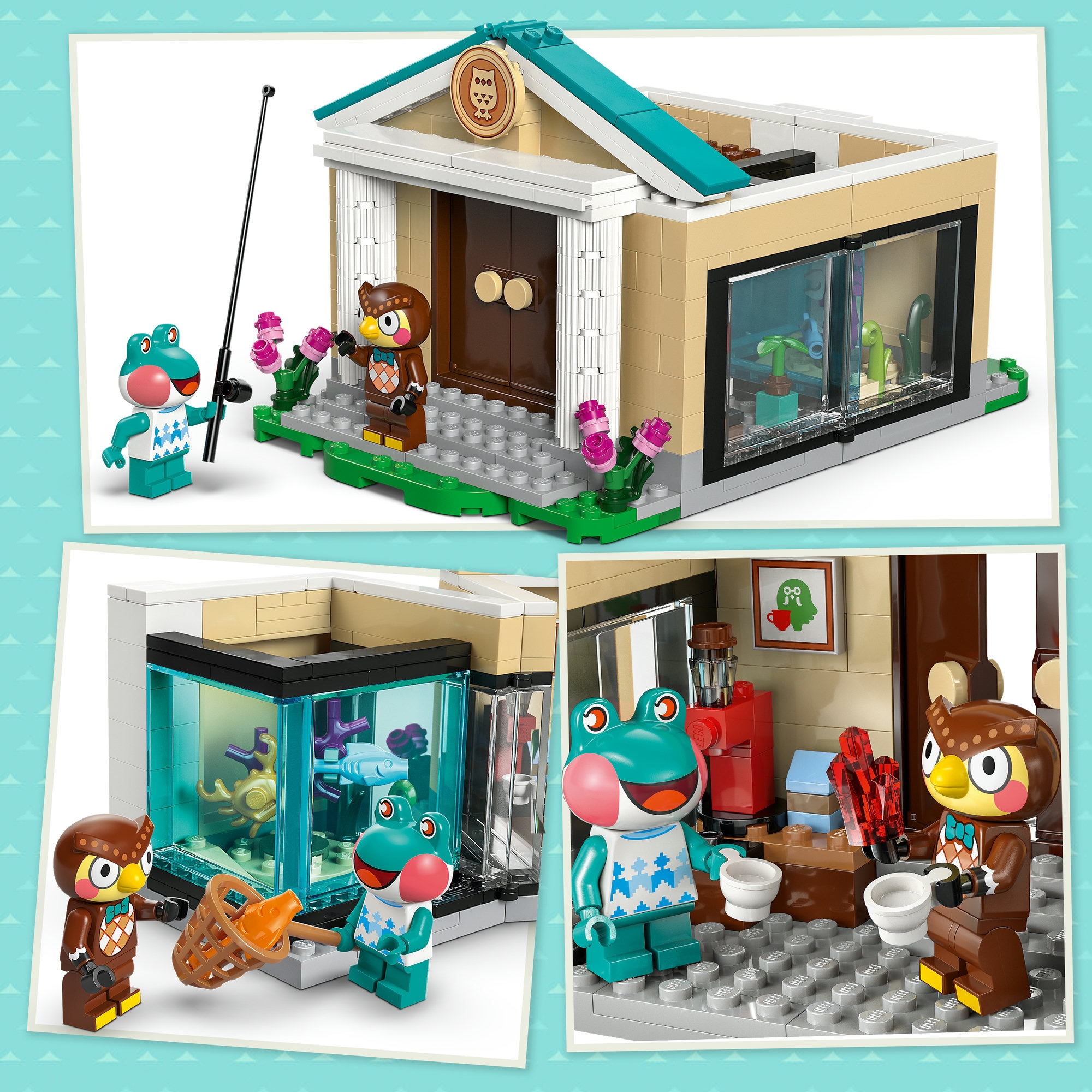 LEGO® Konstruktionsspielsteine »Eugens Museumssammlung (77056), LEGO Animal Crossing« Made in Europe