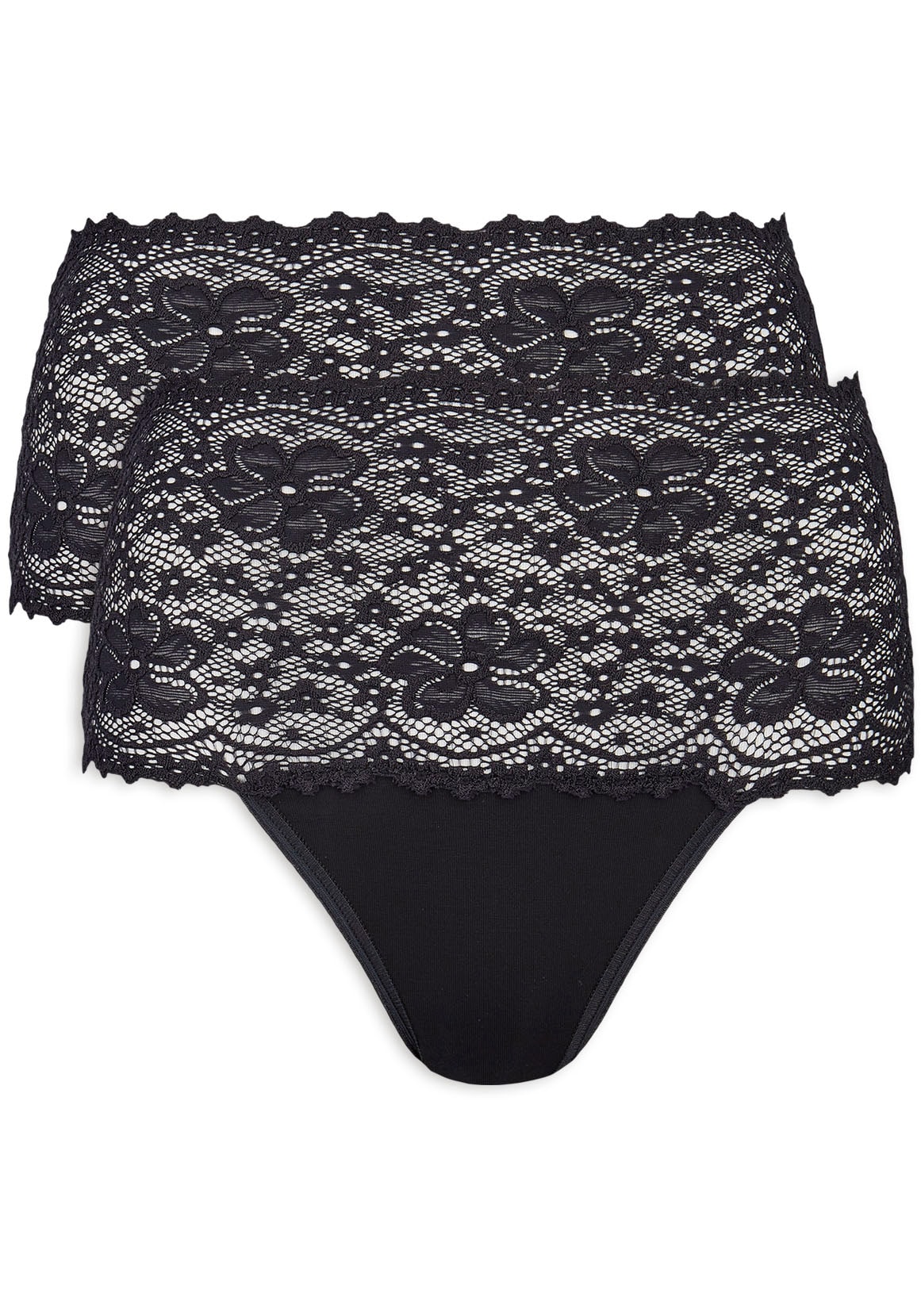 Nina Von C. Taillenslip ""Millefleurs"" eng, elastisch, bequem, feminin, breiter Bund mit Spitze, Viskosemix
