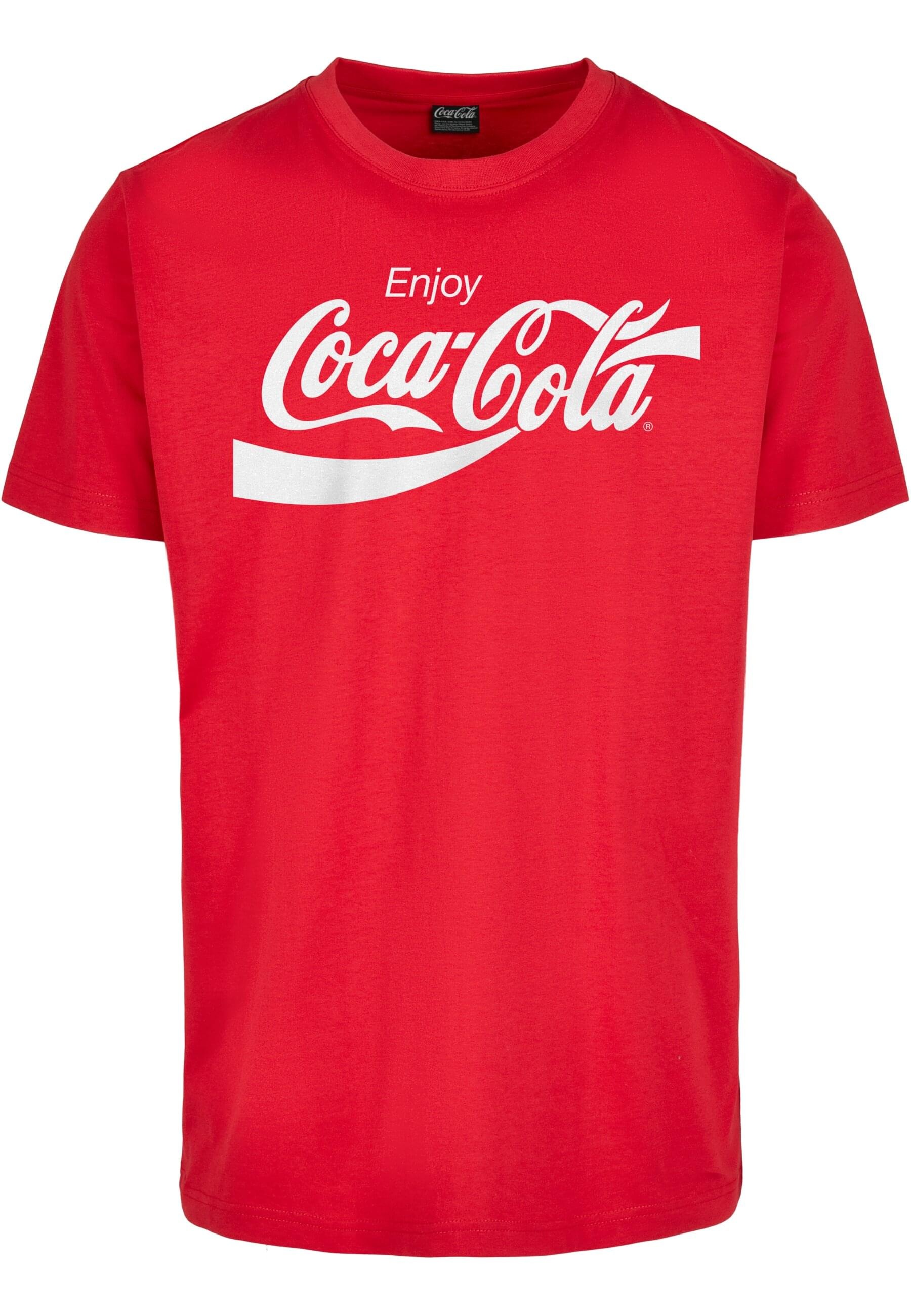 Merchcode T-Shirt »Merchcode Herren Coca Cola Logo Tee«, (1 tlg.)