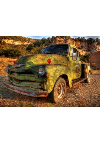 Papermoon Fototapetas »Vintage Pick Up Truck«