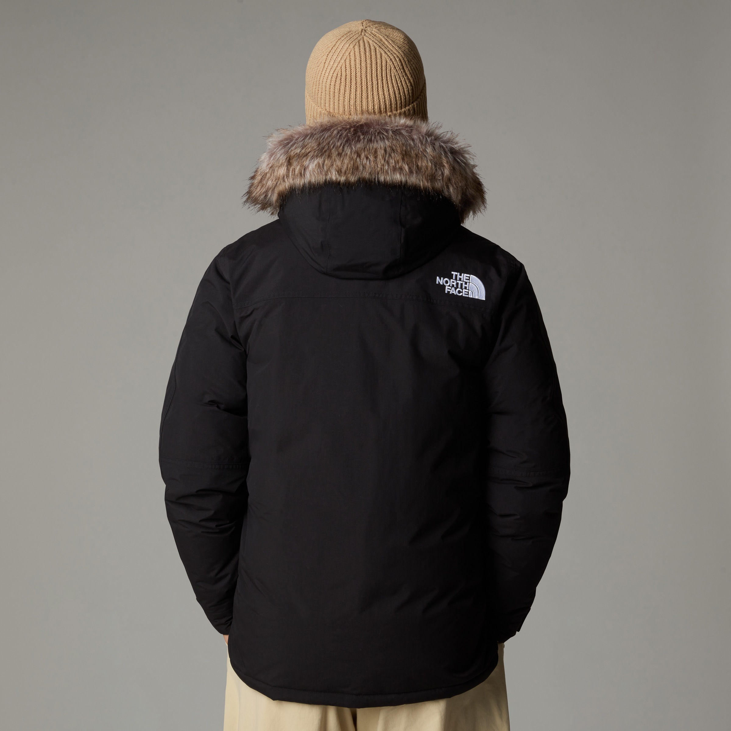 The North Face Funktionsparka »M MCMURDO PARKA«, (1 St.), mit Kapuze, mit Logostickerei