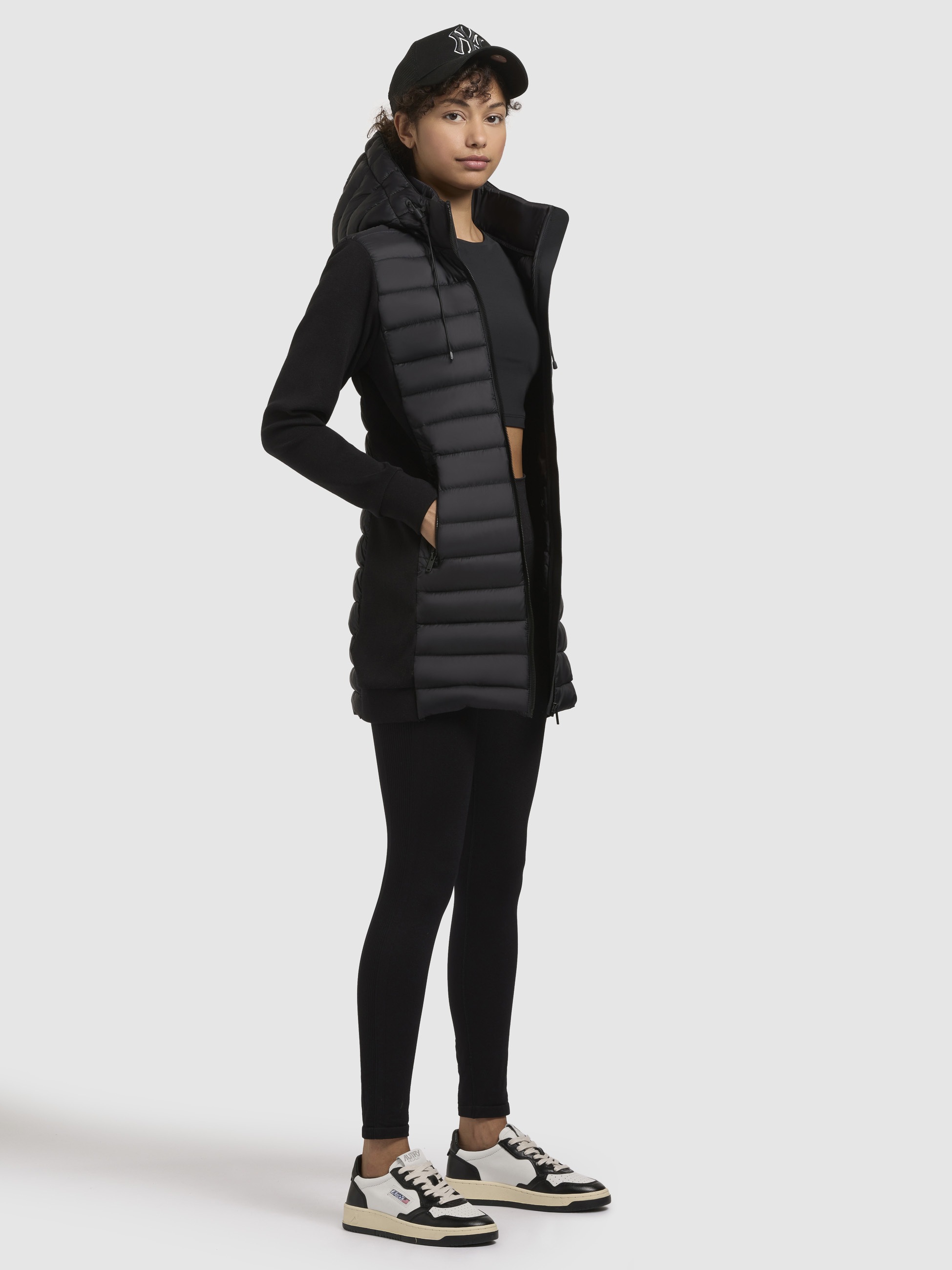 khujo Steppjacke »ETELE«, mit Kapuze
