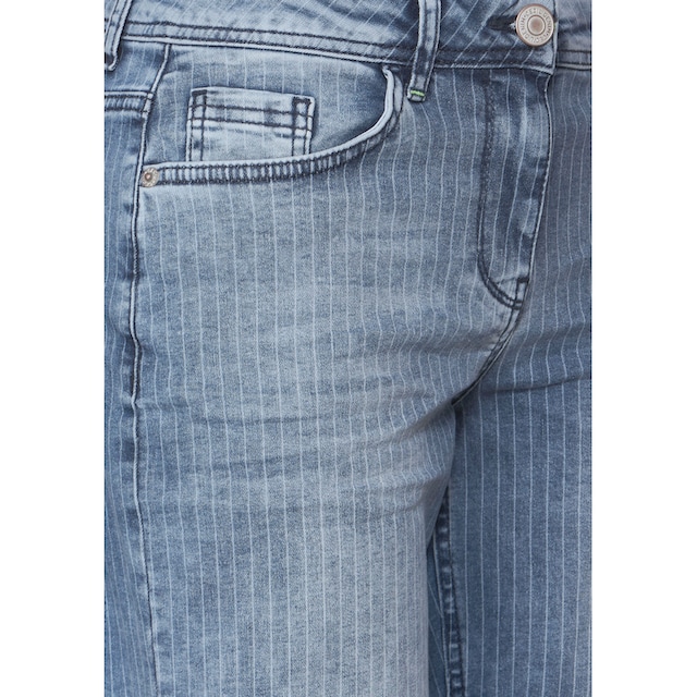Cecil 3/4-Jeans, mit Streifenmuster online bestellen | BAUR