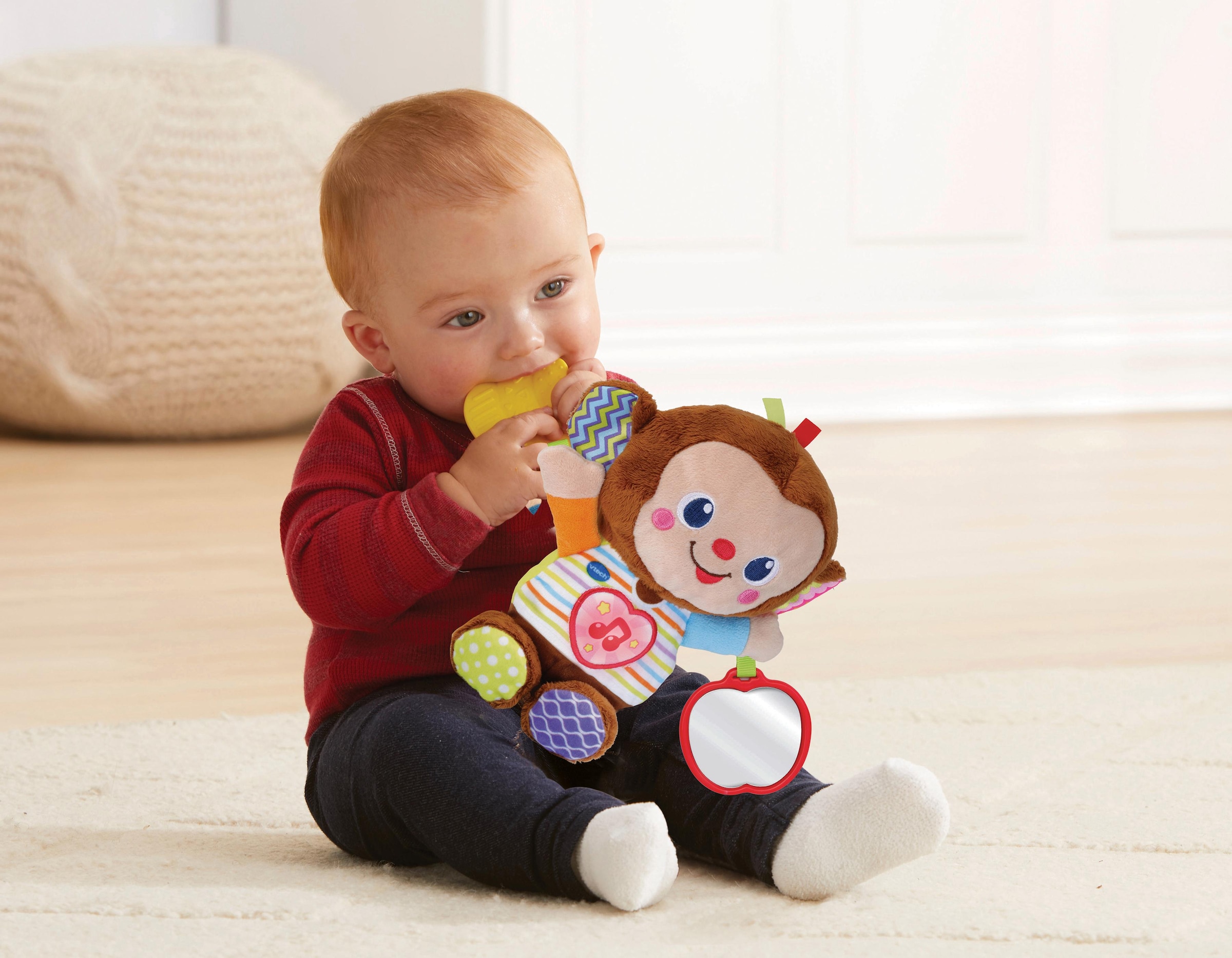 Vtech® Greifling »VTechBaby, Babyäffchen«, mit Licht und Sound