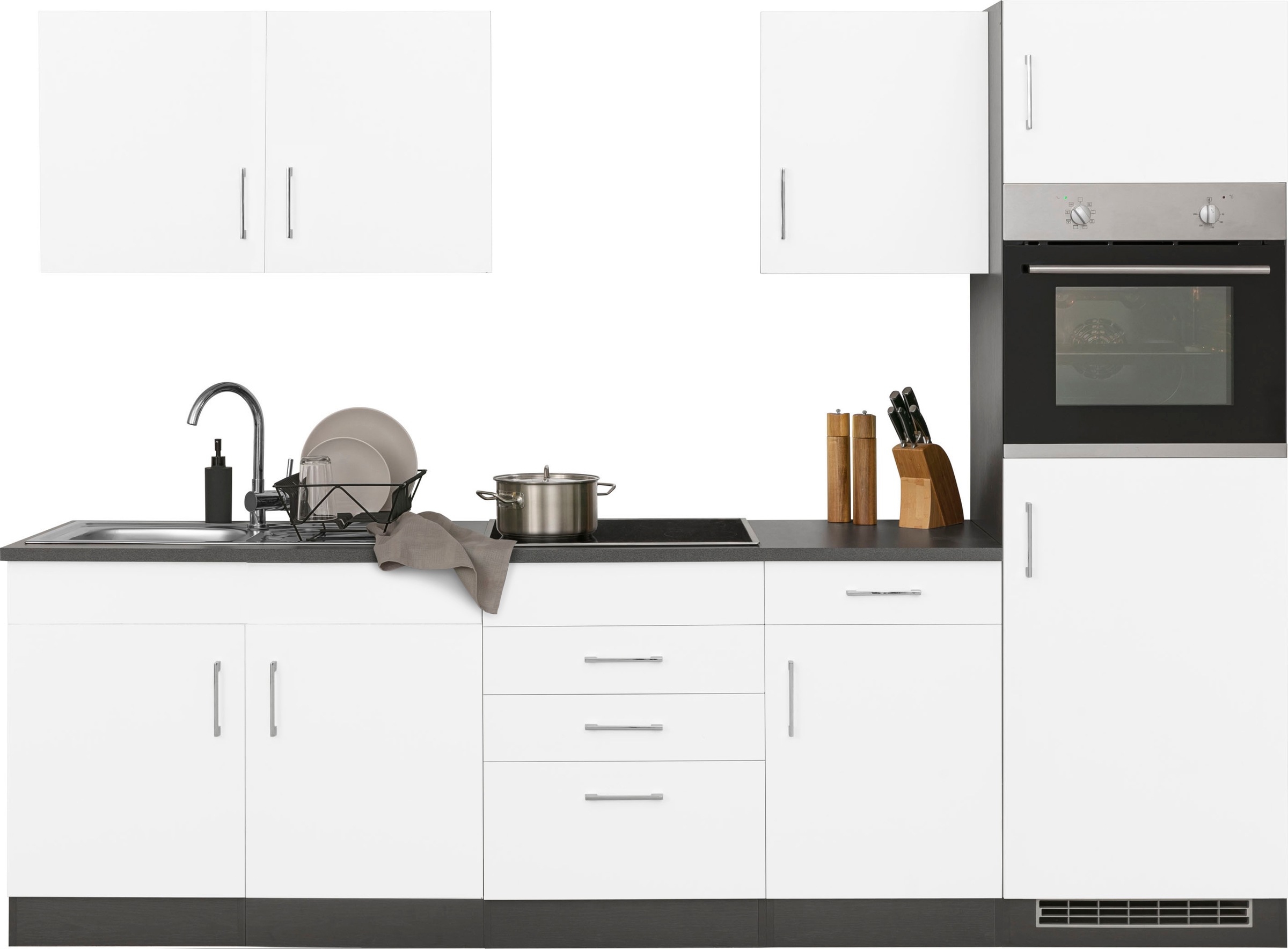 KOCHSTATION Küchenzeile "KS-Paris – Küchen mit einzigartigen Fotomotiven au günstig online kaufen