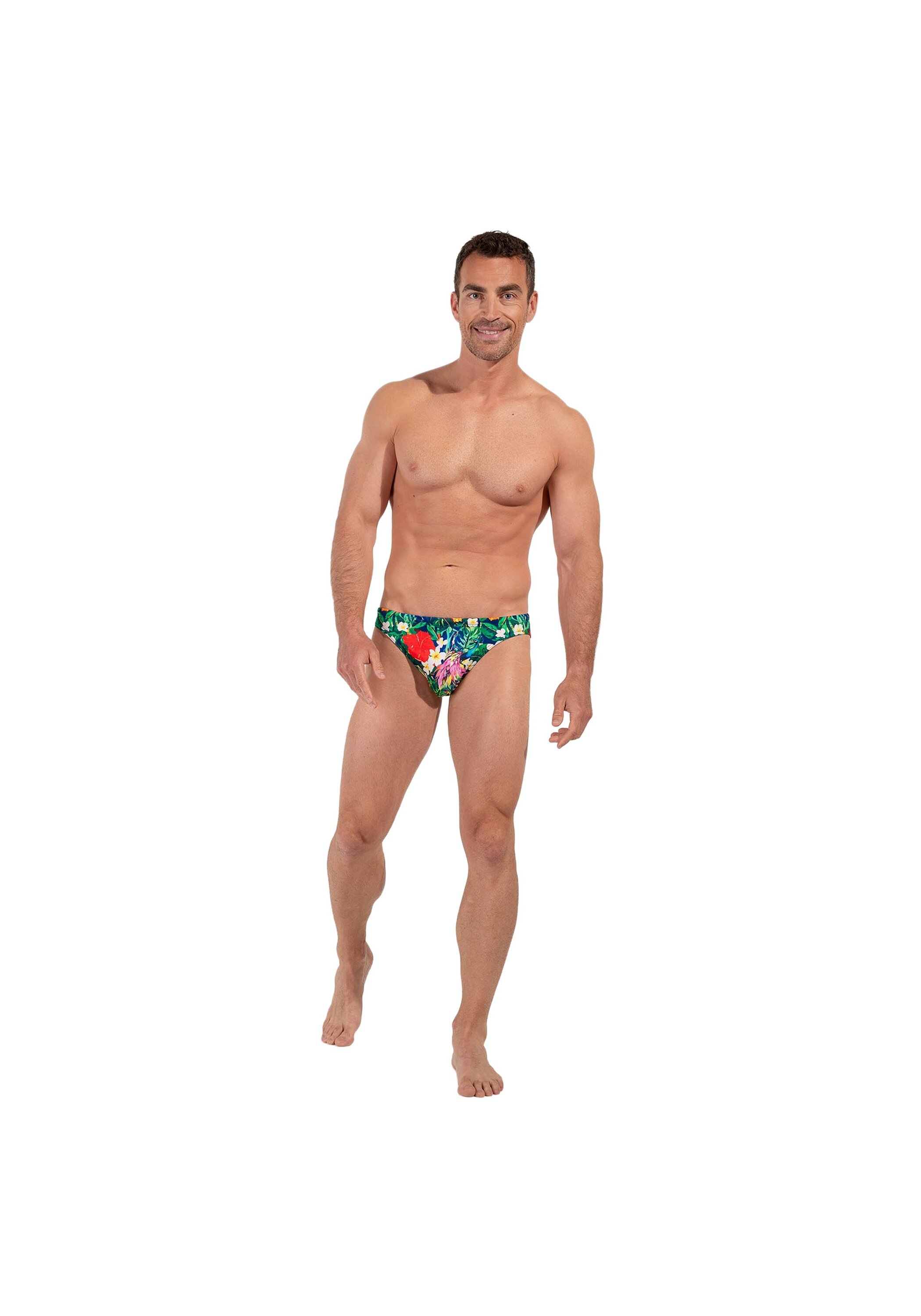 Hom Badeslip "Badeslip Swim Micro Briefs Peacock 1er Pack" 1 Stk. günstig online kaufen