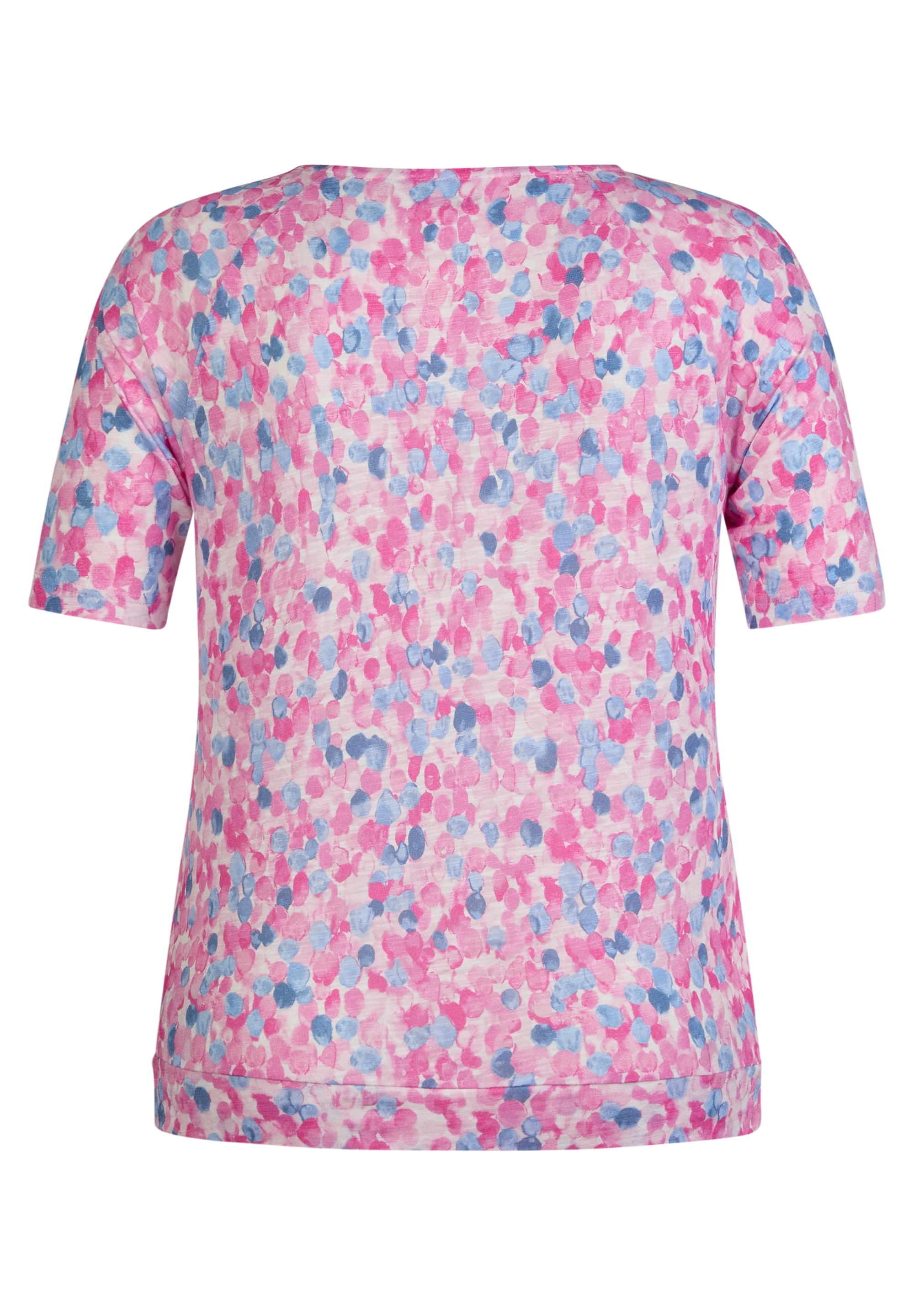 Rabe Rundhalsshirt, mit grafischem Muster